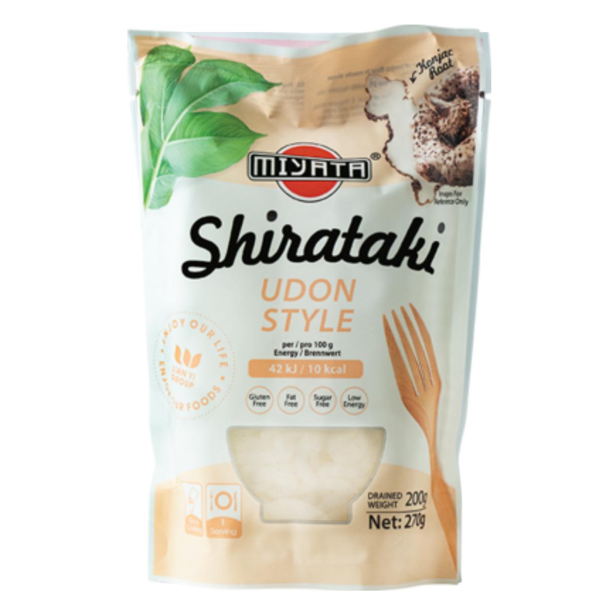 Shirataki Fideos Udon de Konjac Miyata 270 g