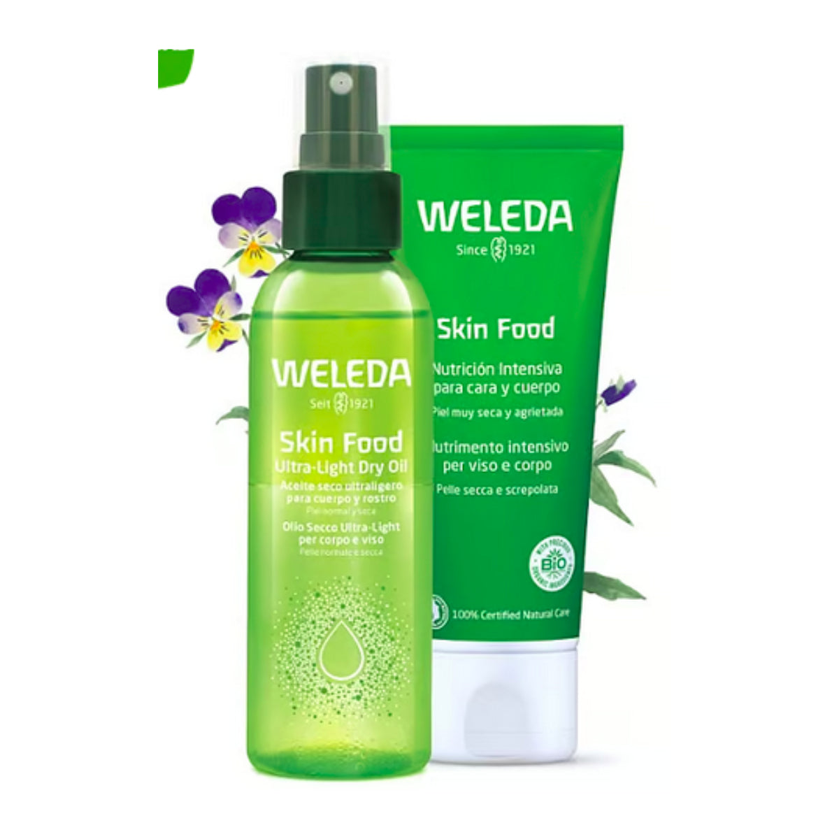 LIMITIERTE AUFLAGE Skin Food Pack Öl + Original Weleda 30 ml