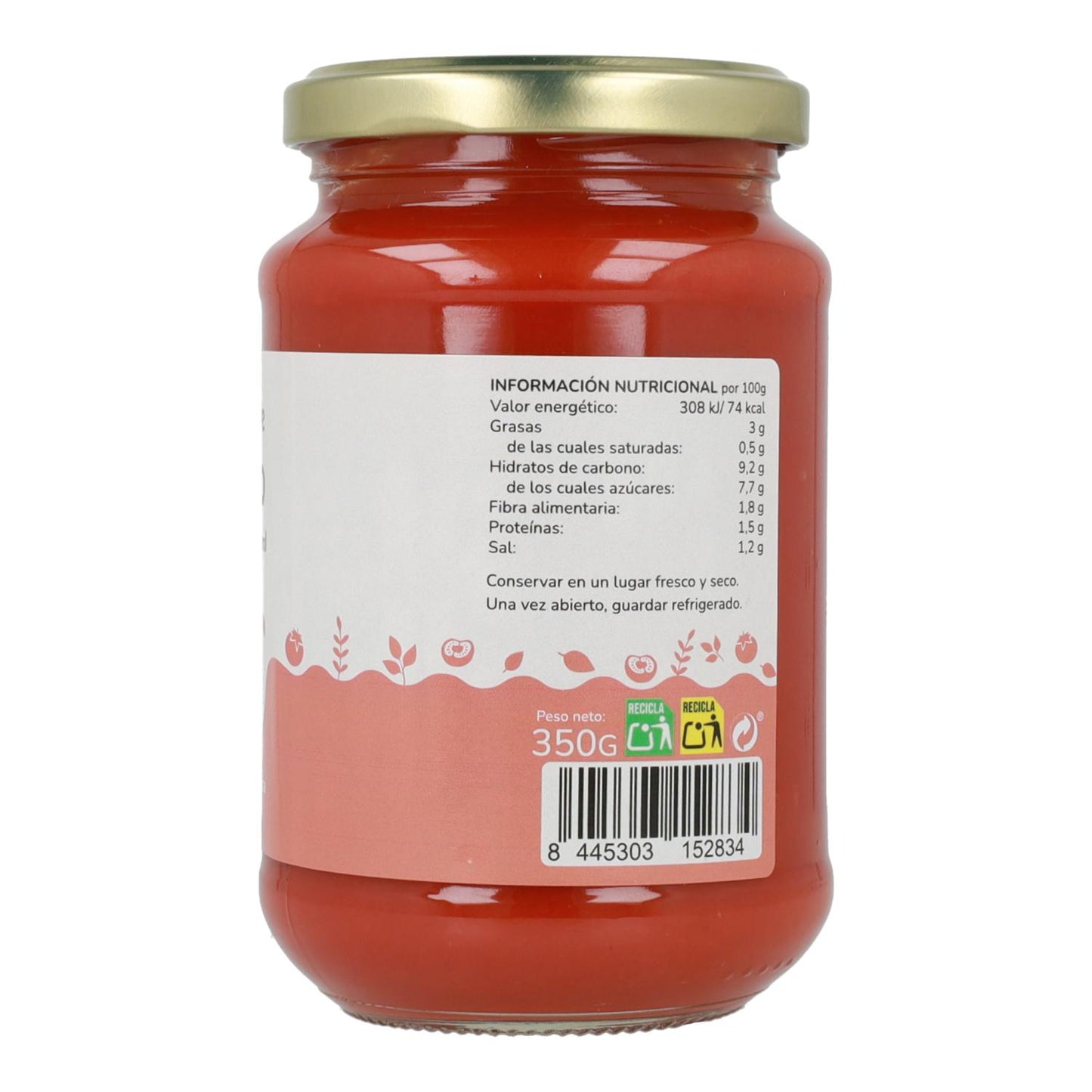 Pomodoro Frito ECO Planeta Huerto 350 g