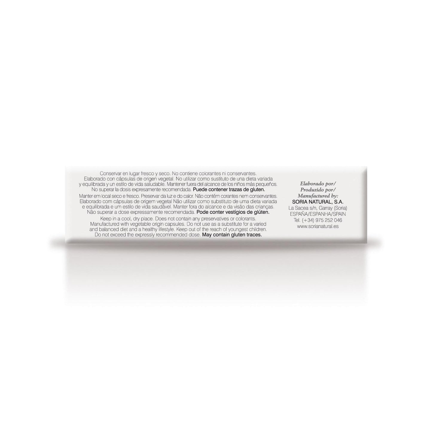 17-C Flatusor XXL Soria Natural, 30 gélules