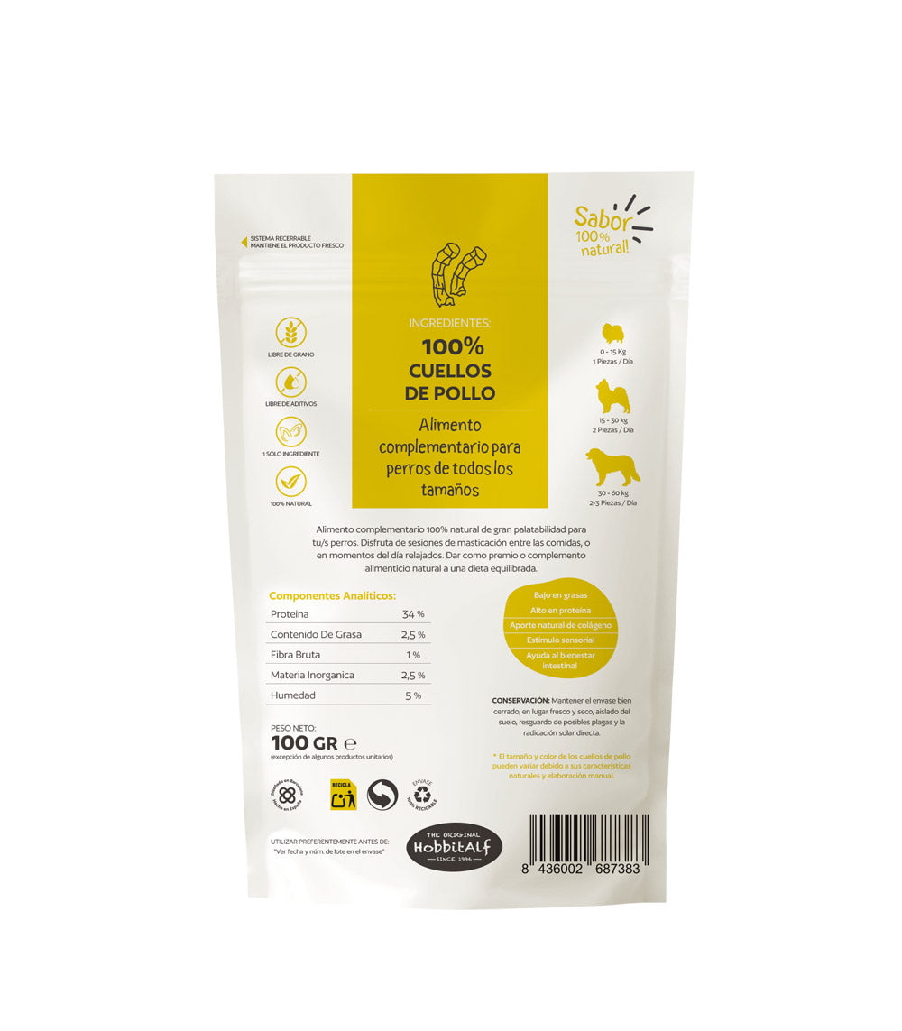 Hobbitalf chicken necks 100 g