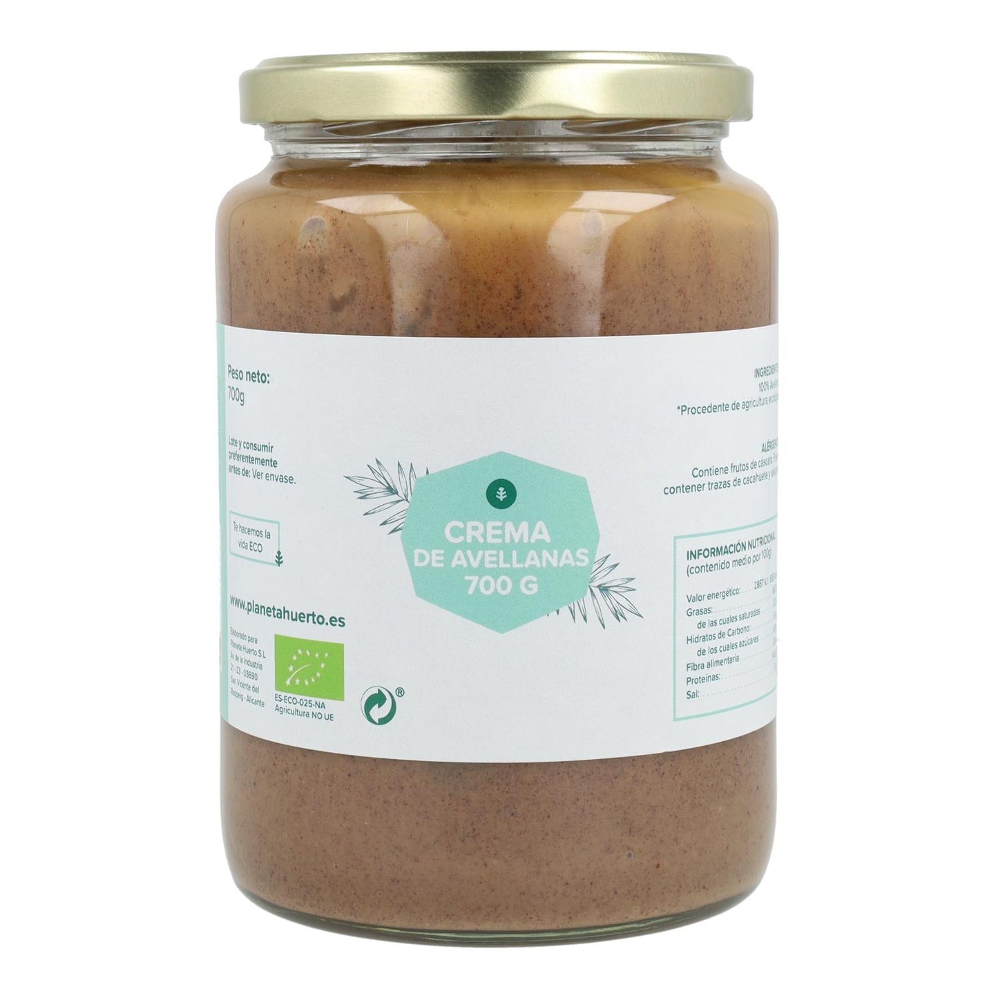 Crema di nocciole ECO Planeta Huerto