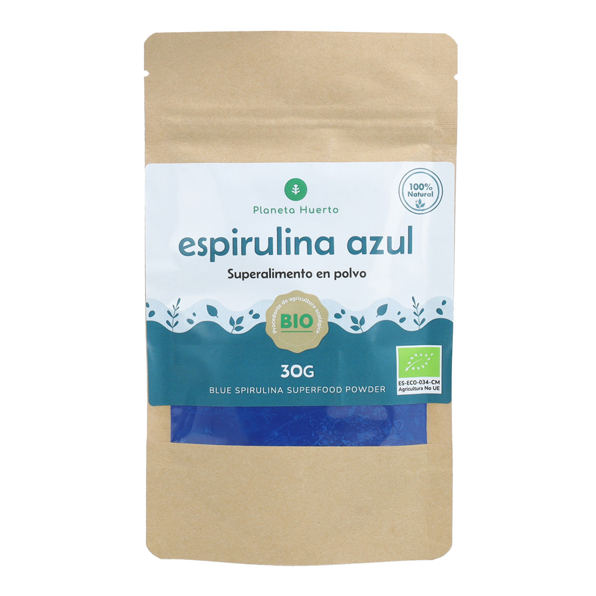 Blue Spirulina Planeta Huerto 30gr