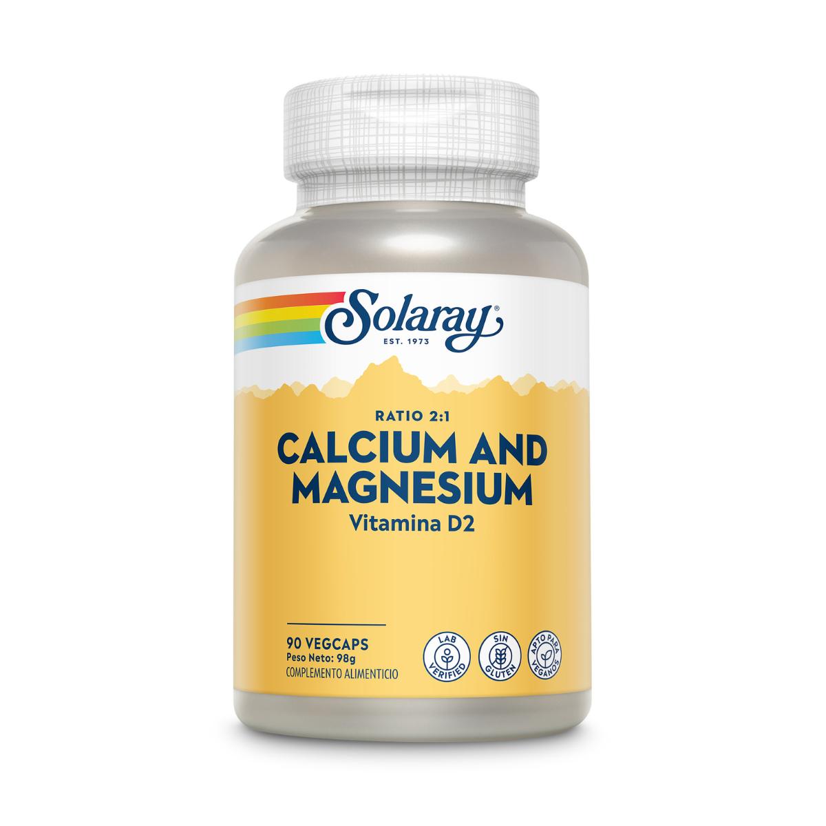 Calcium Magnesium 90 capsules Solaray