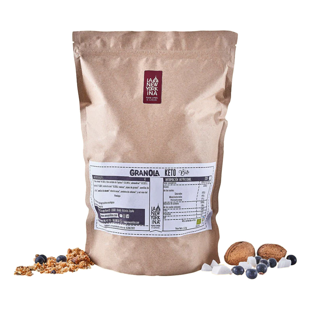 Keto-Müsli La Newyorkina 1,5 kg