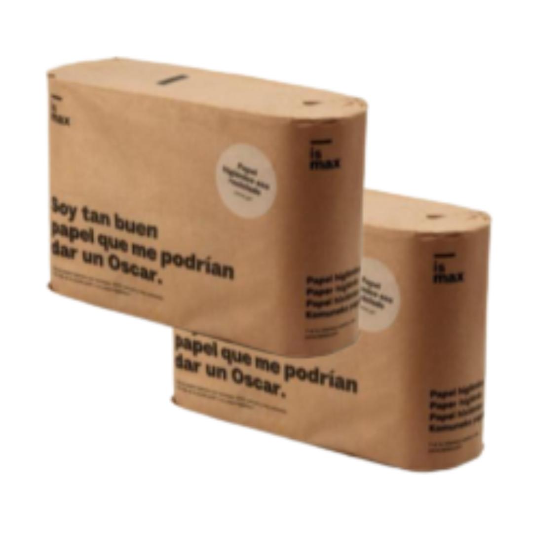 Pack 2x Papier hygiénique Eco 6x40 m Ismax 6 unités