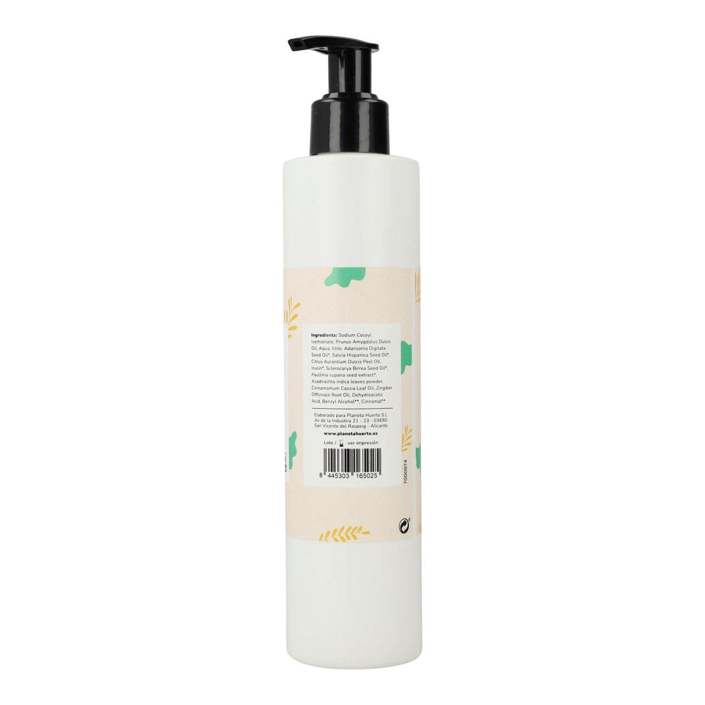 Shampoo scolastico Citronella e Neem Planeta Huerto 250 ml