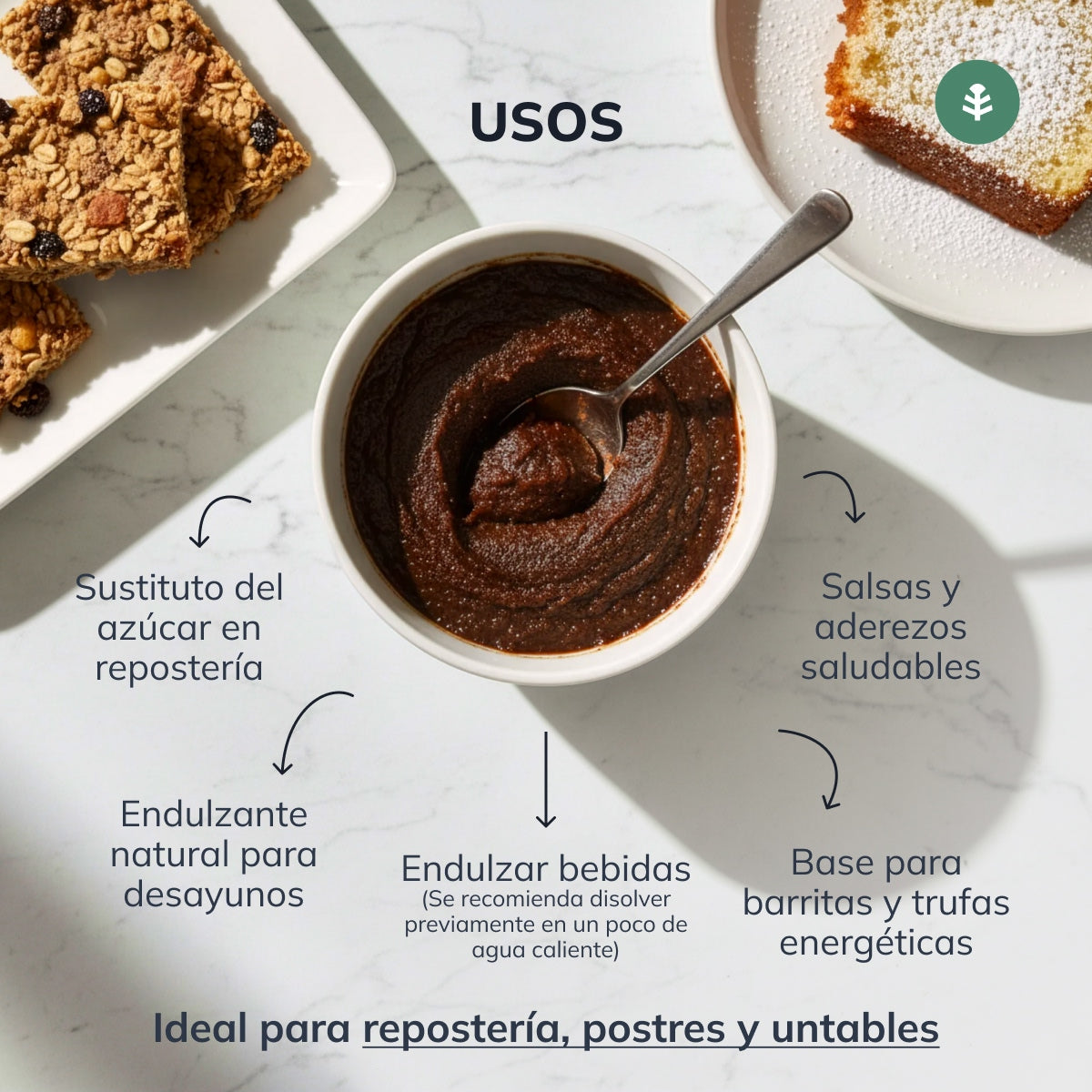 100% natuurlijke dadelpasta Planeta Huerto 1 kg