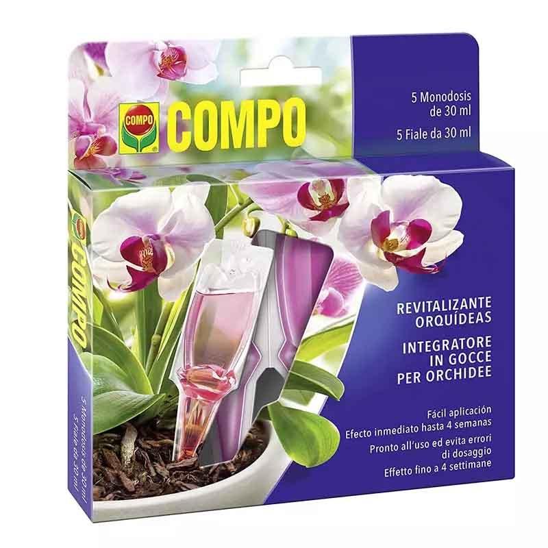Compo Revitaliserende orchideeën, eenmalige dosering 5 x 30 ml