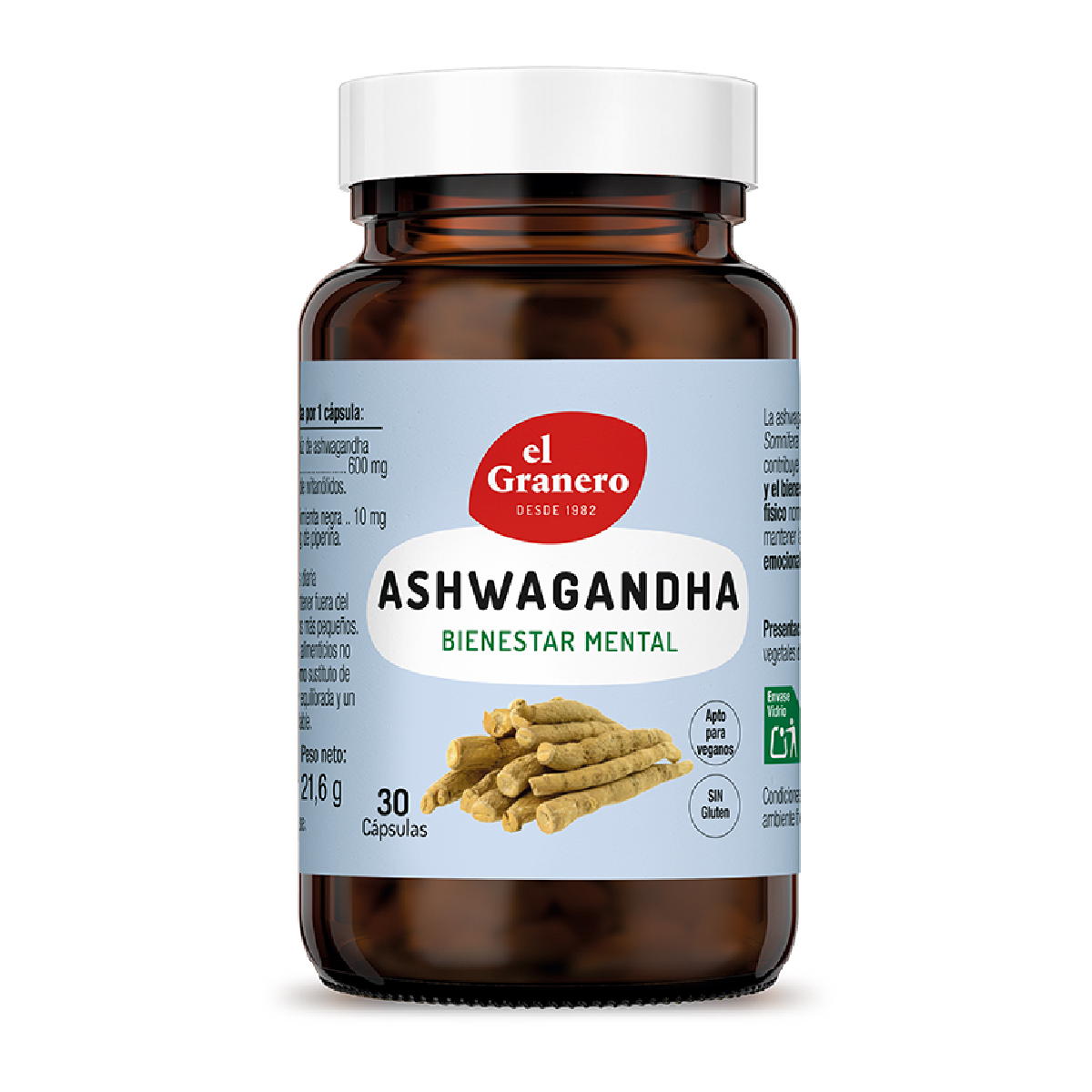 Ashwagandha El Granero 30 gélules