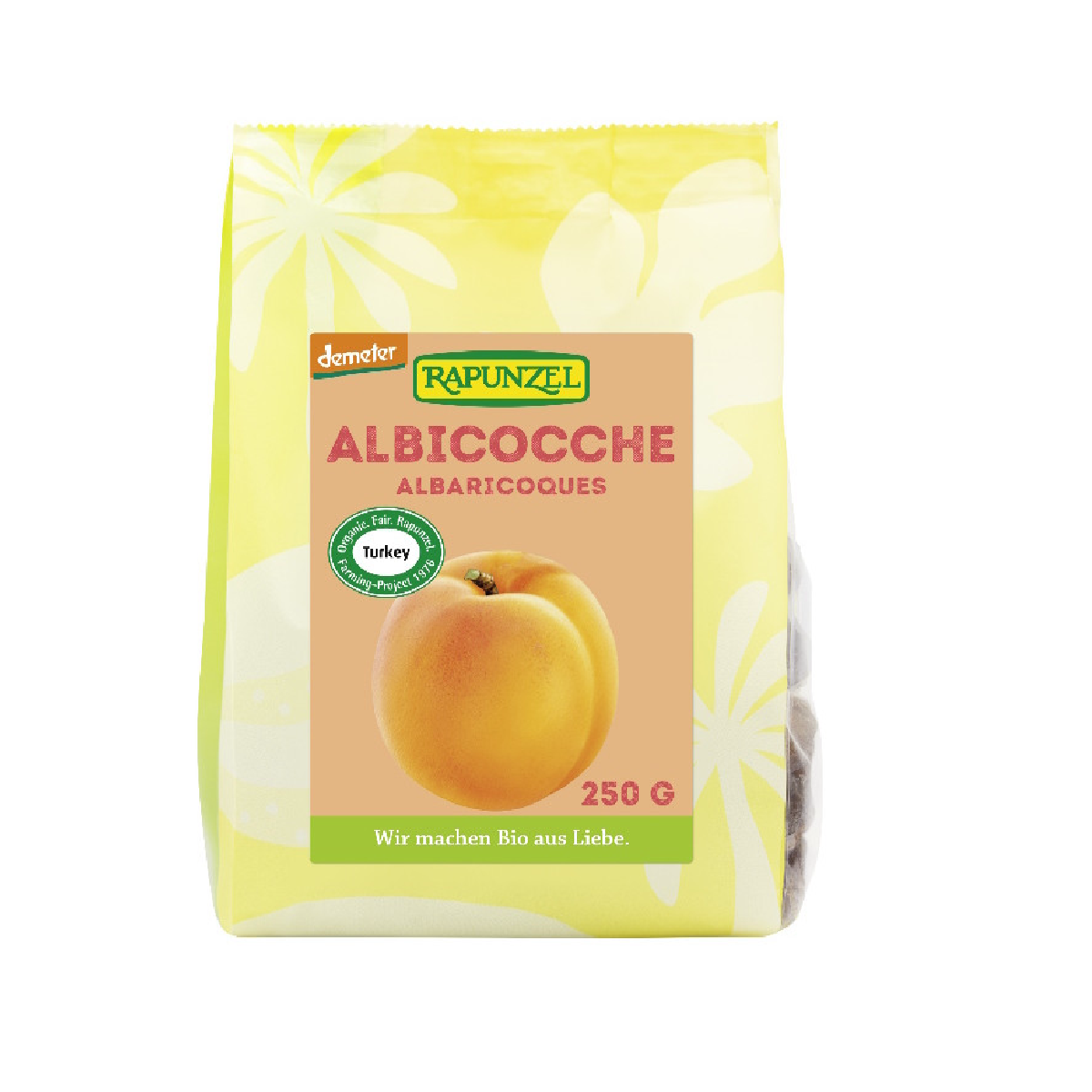 Ganze Aprikosen Rapunzel 250 g
