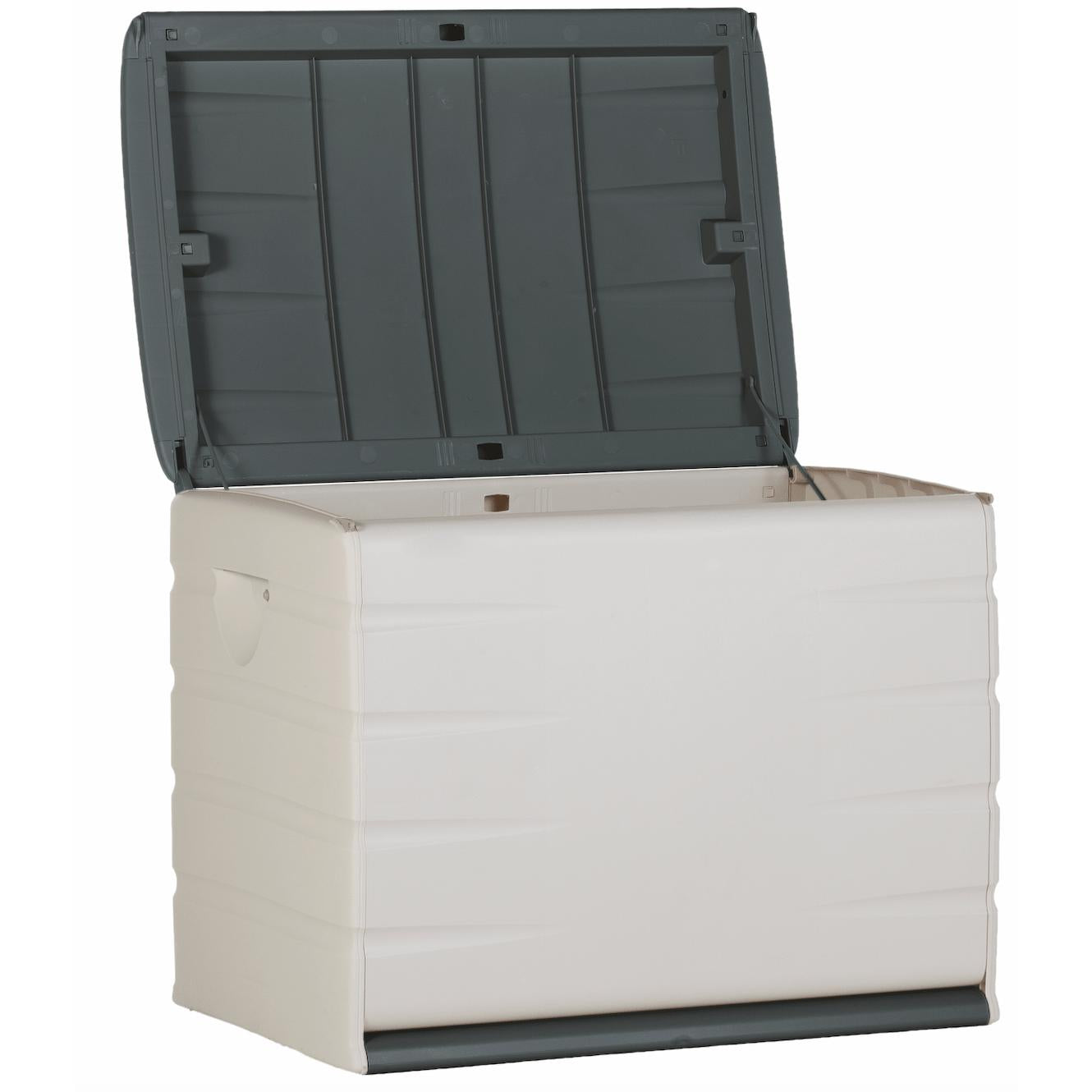 Coffre 80 cm Space Saver Plastiken noir beige (reconditionné)