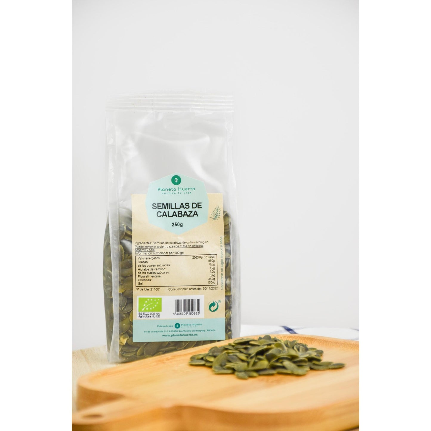 ECO Kürbiskerne Planeta Huerto 250 g