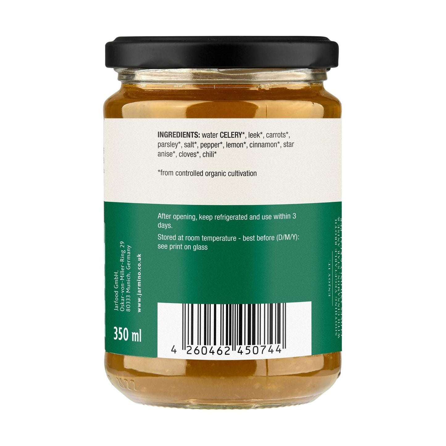 Gemüsebrühe Calma Keto Jarmino 350 ml