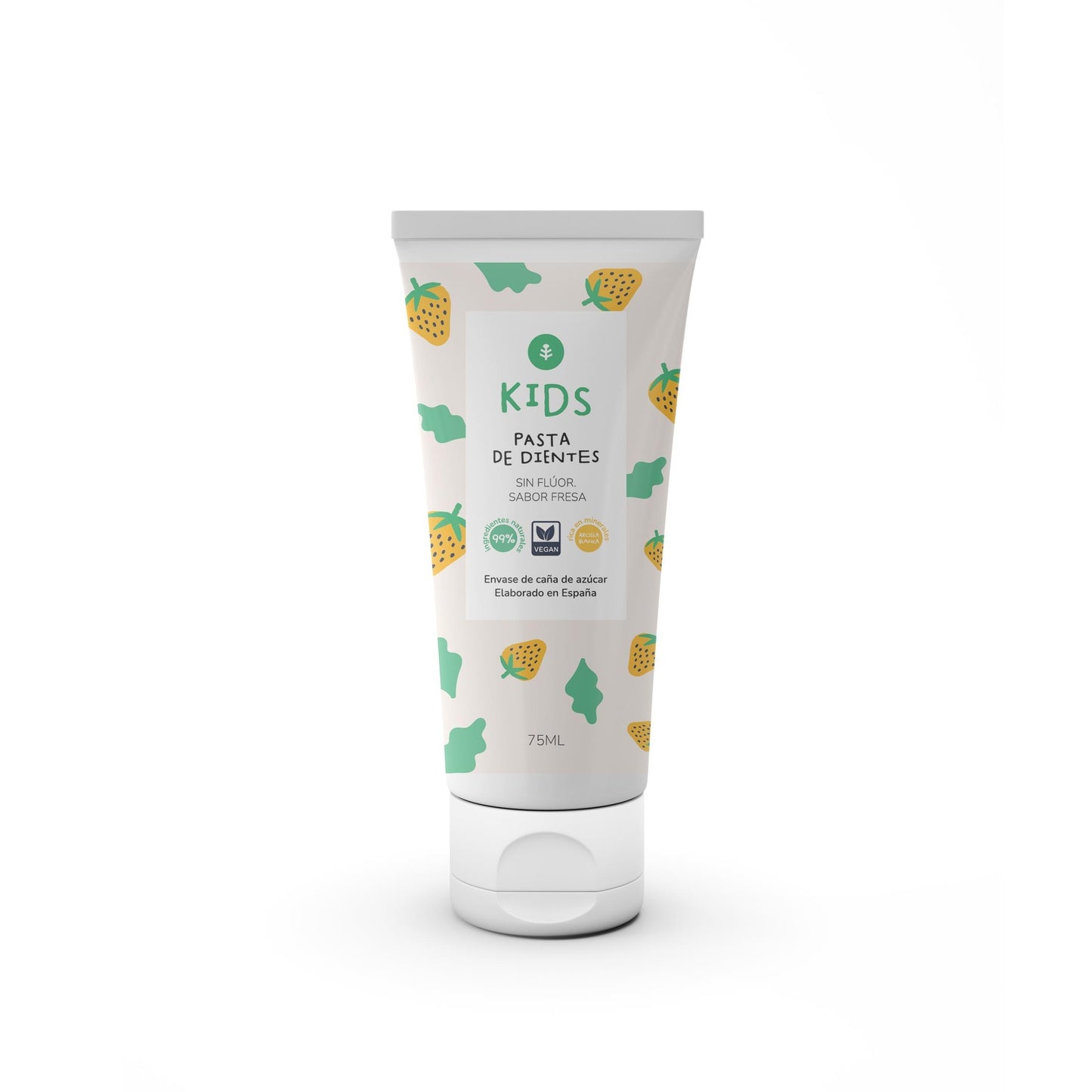 Dentifricio per bambini senza fluoro Strawberry Planet Orchard 75 ml