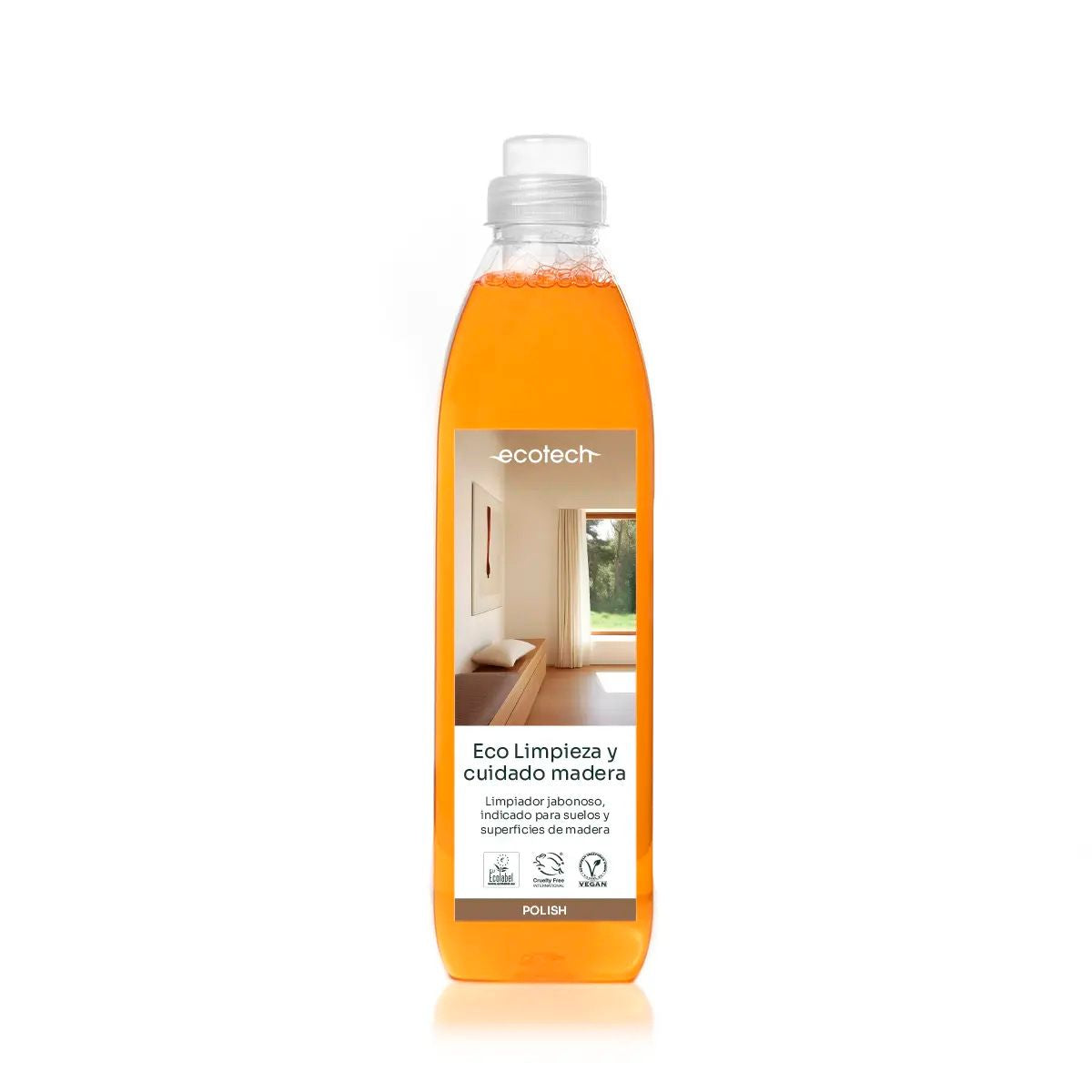 Detergente saponoso per legno Ecotech polish 1 L