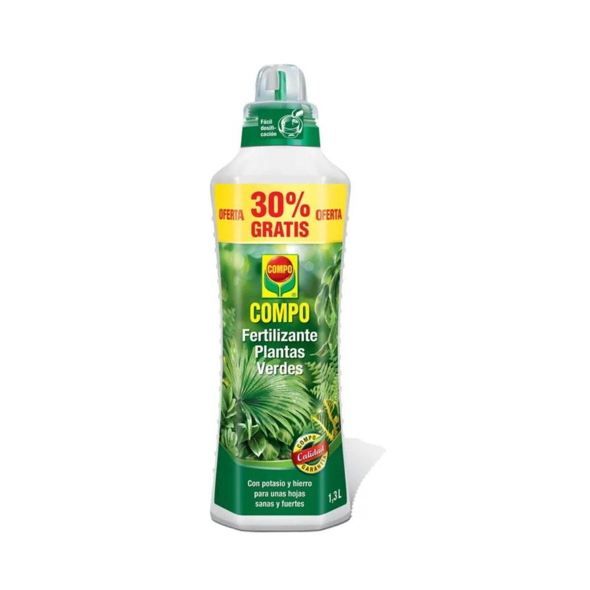 Engrais pour plantes vertes Compo 1300 ml