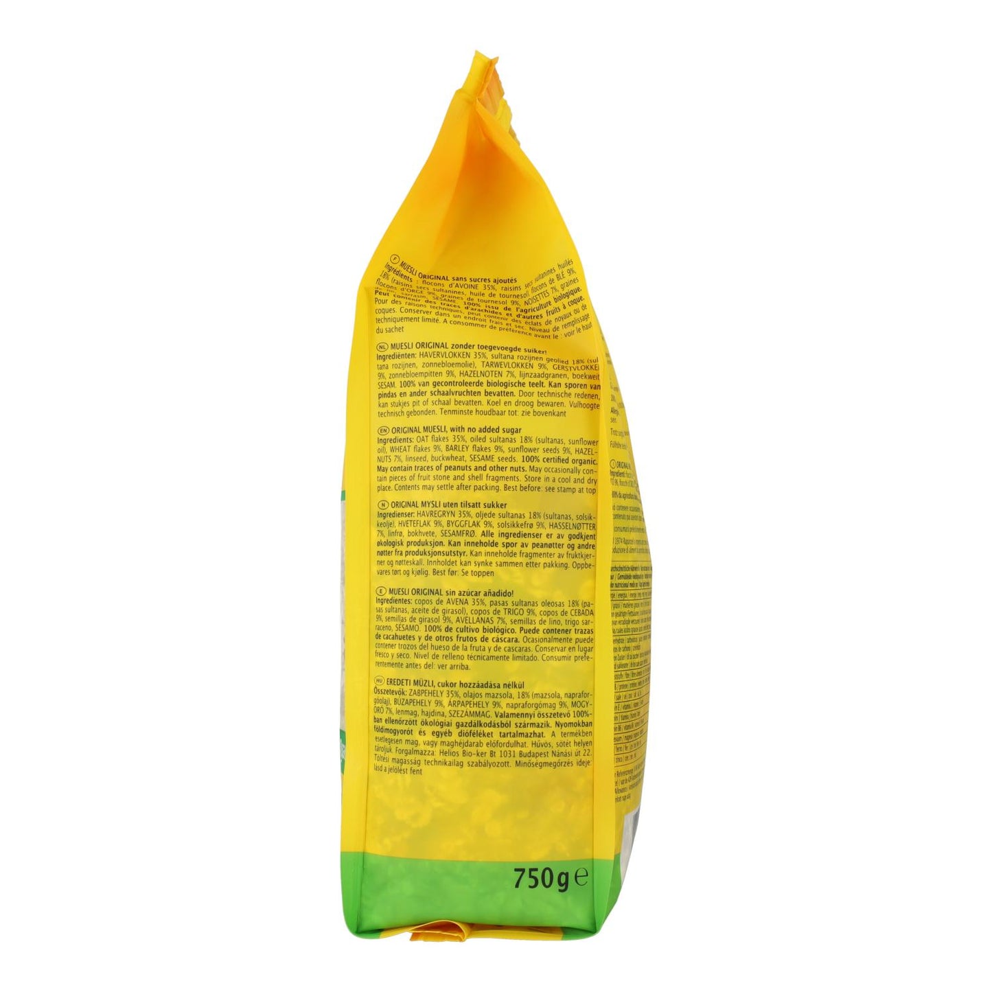 Muesli originale Rapunzel, 750 g