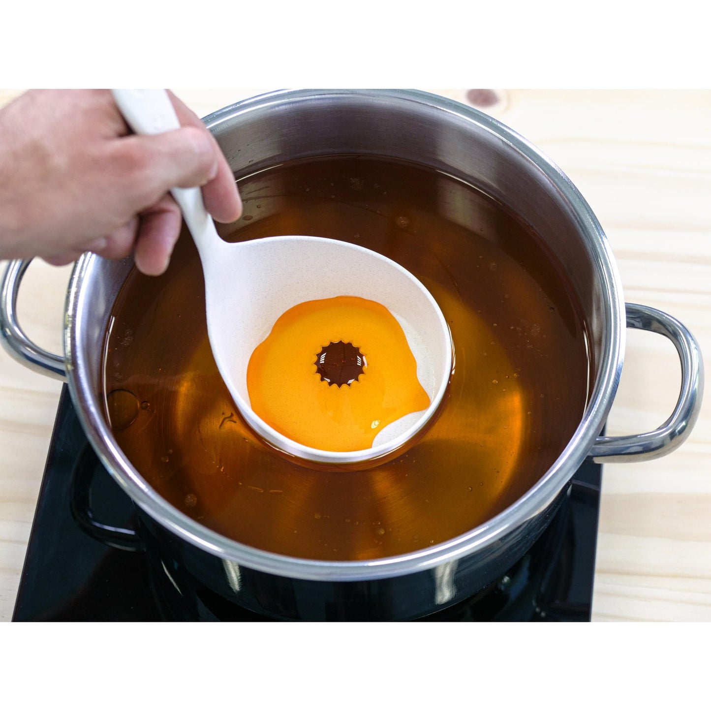 Fettborttagningssked Degreaser Tierra orange