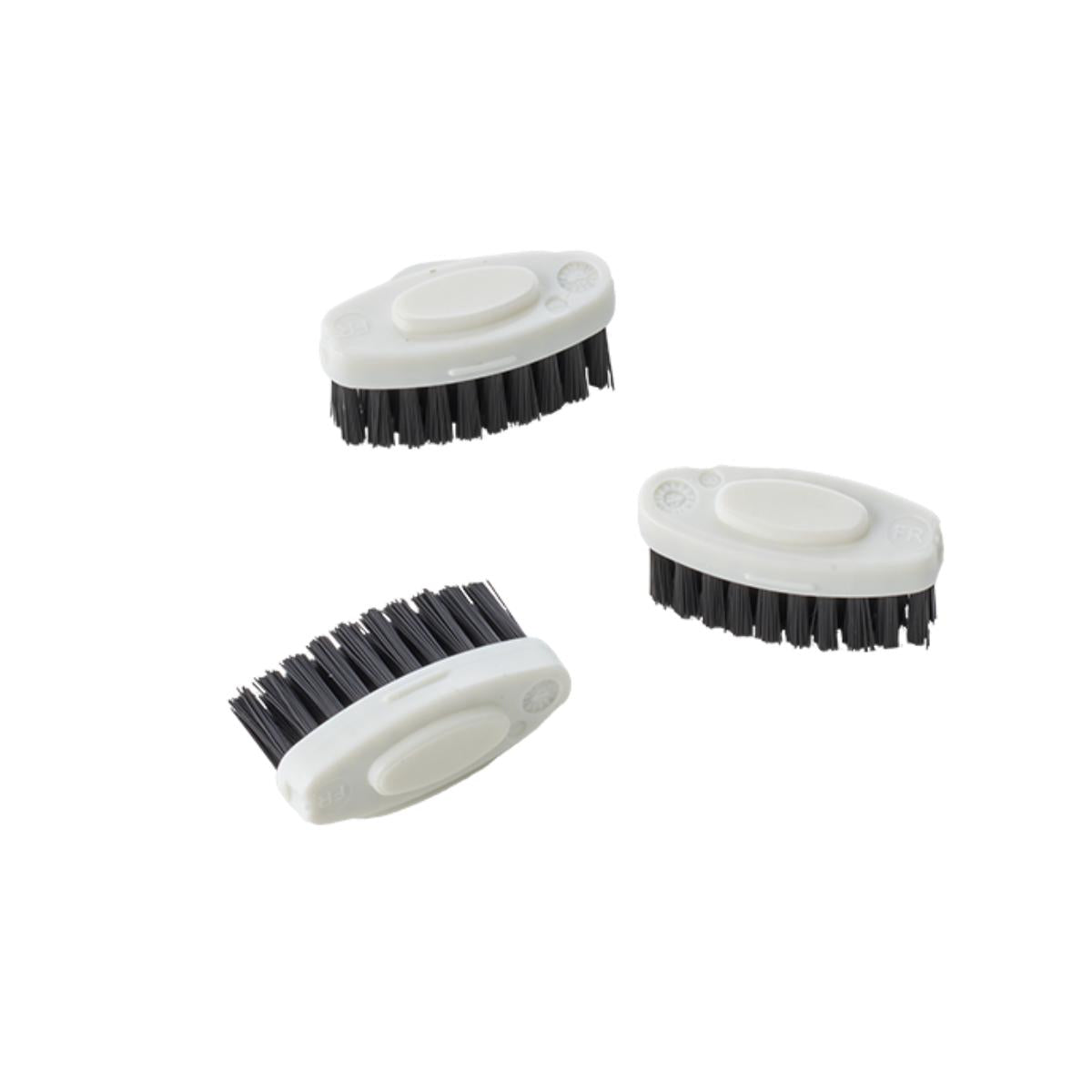 Set van 3 Avril-tandenborstelkoppen met houtskool