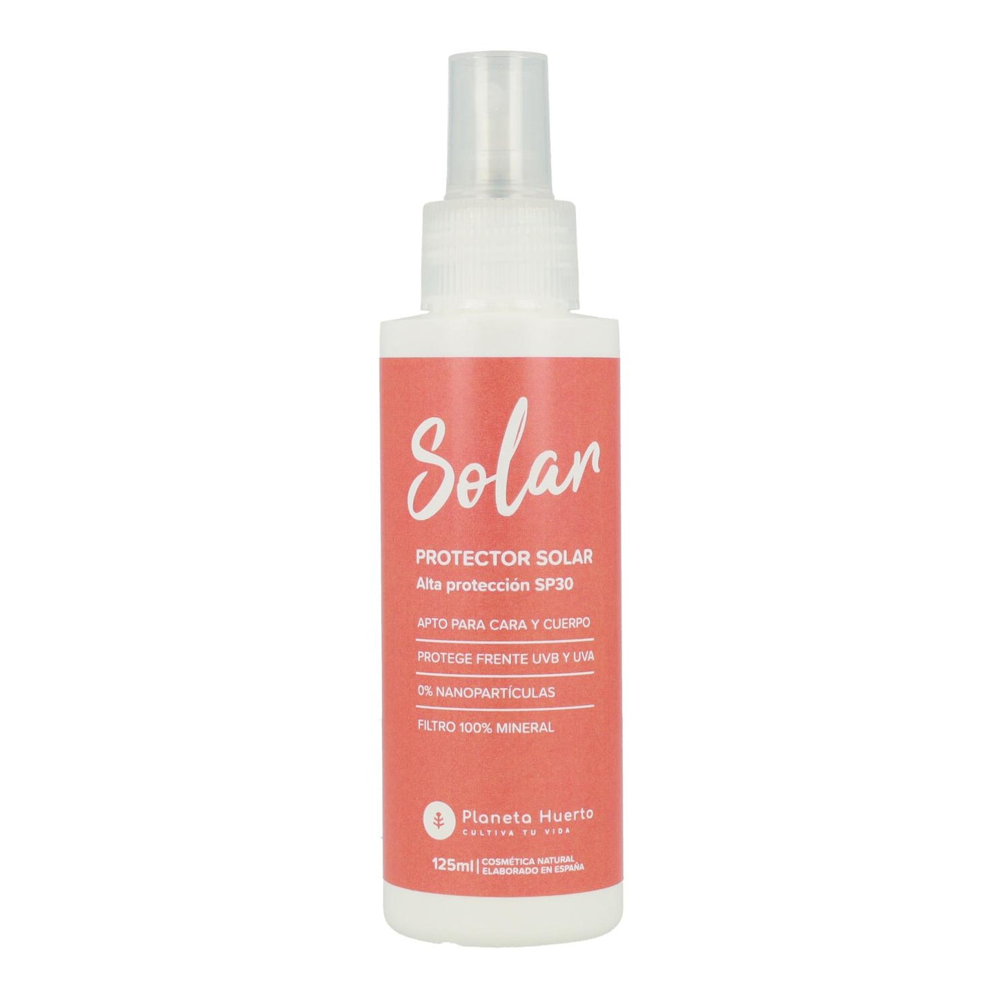 Protezione solare 100% minerale SPF 30 Planeta Huerto 125 ml