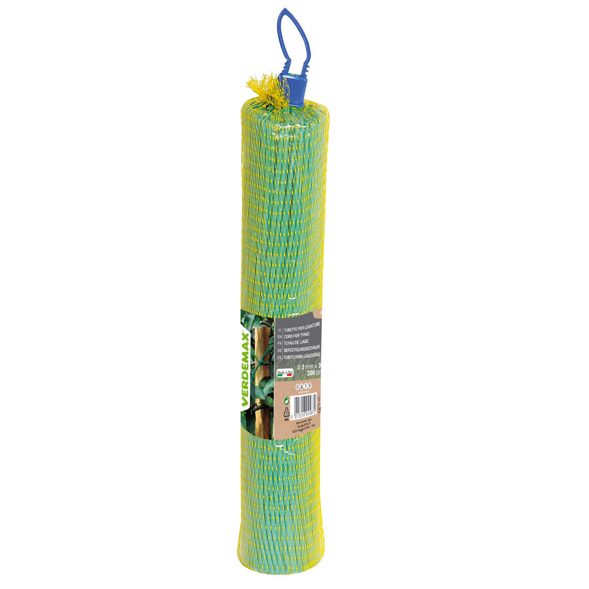 Tubo per palizzatura in PVC 30 cm 200 pz Verdemax