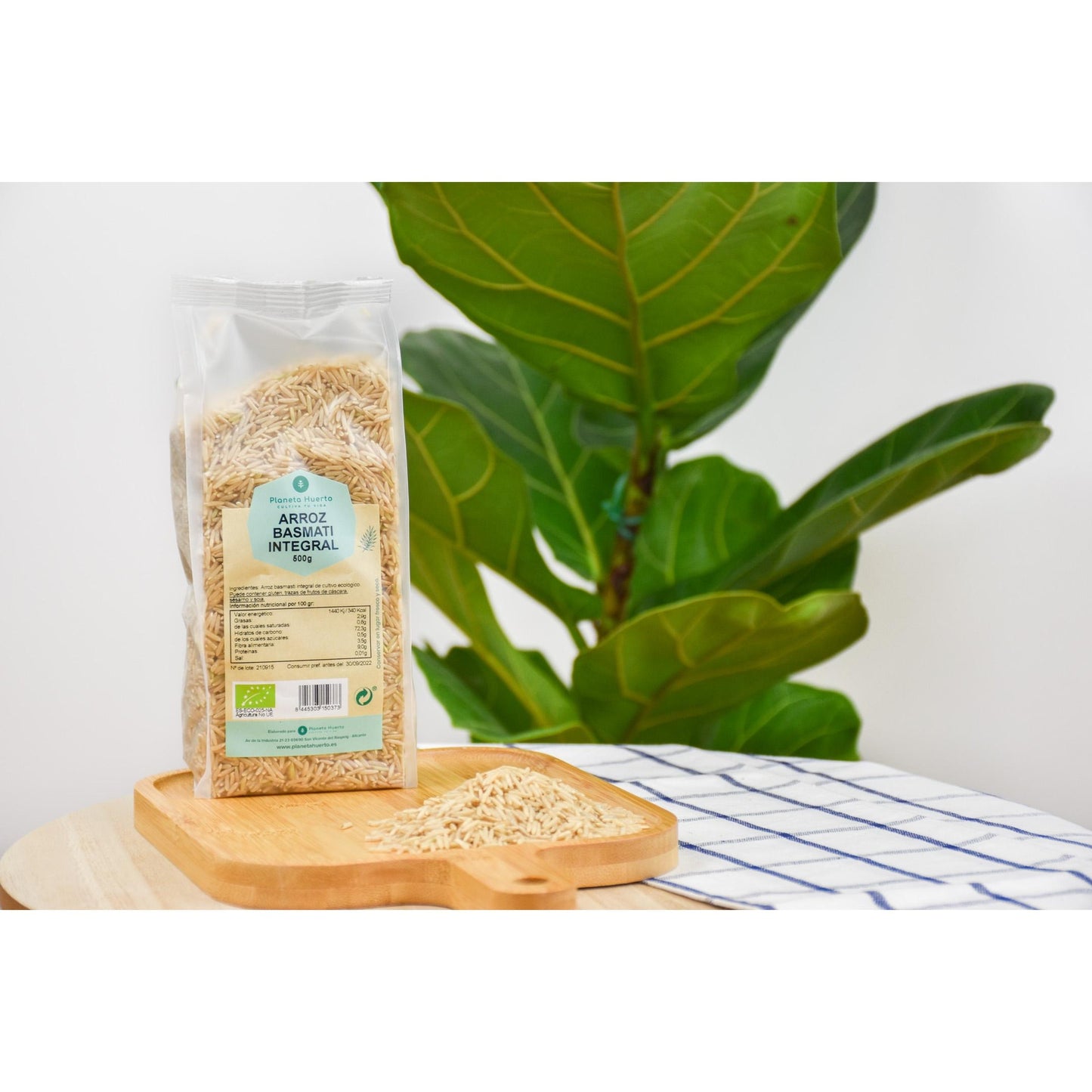 Riz basmati brun ECO Planeta Huerto 500 g