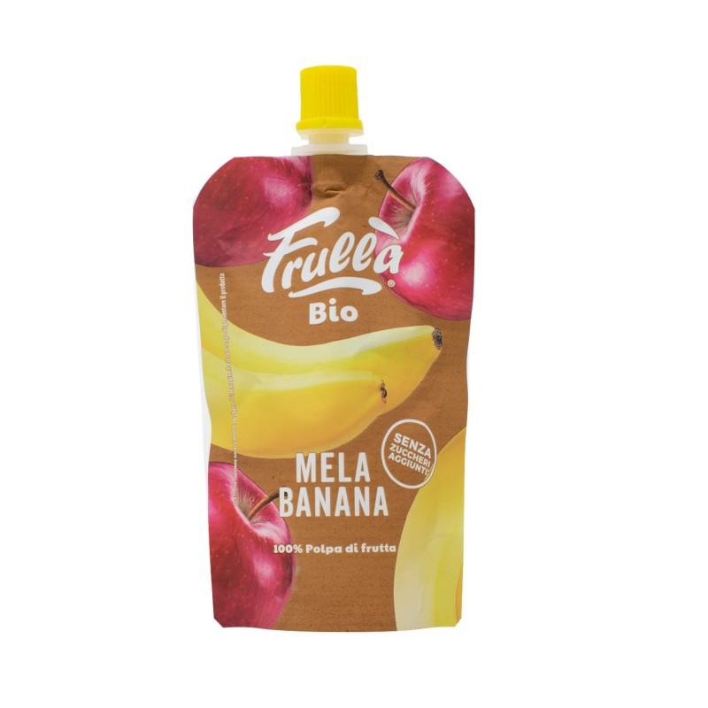 Purée de pommes et de bananes Frullà, sachet de 100 g