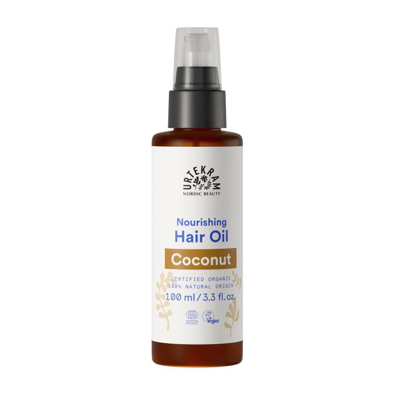 Olio di cocco nutriente per capelli Urtekram 100 ml