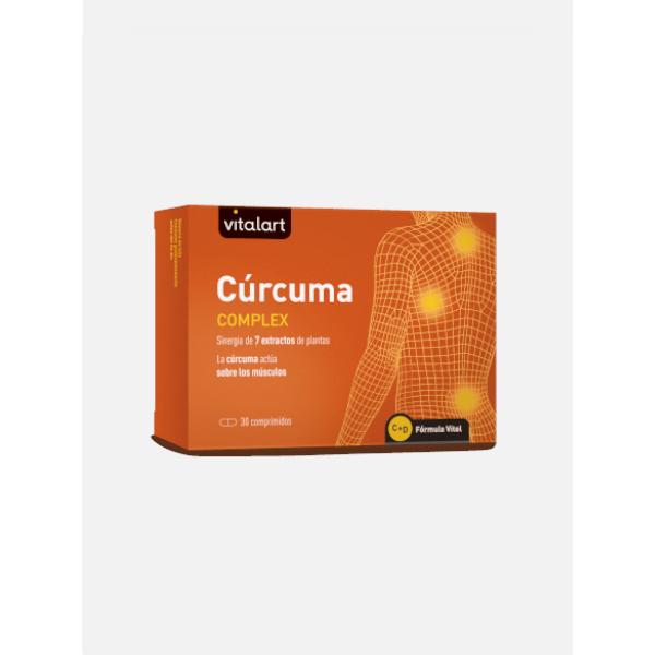 Complément alimentaire Curcuma Complex Vitalart 30 comprimés