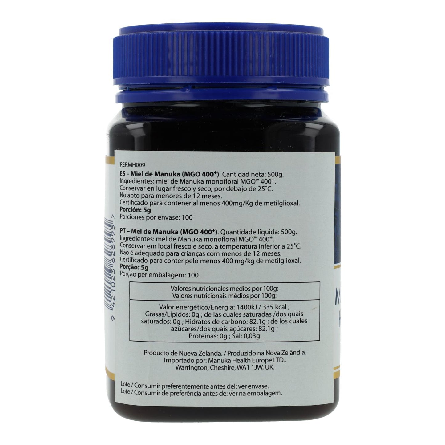 Manukahonung (MGO 400+) Manuka 500 g
