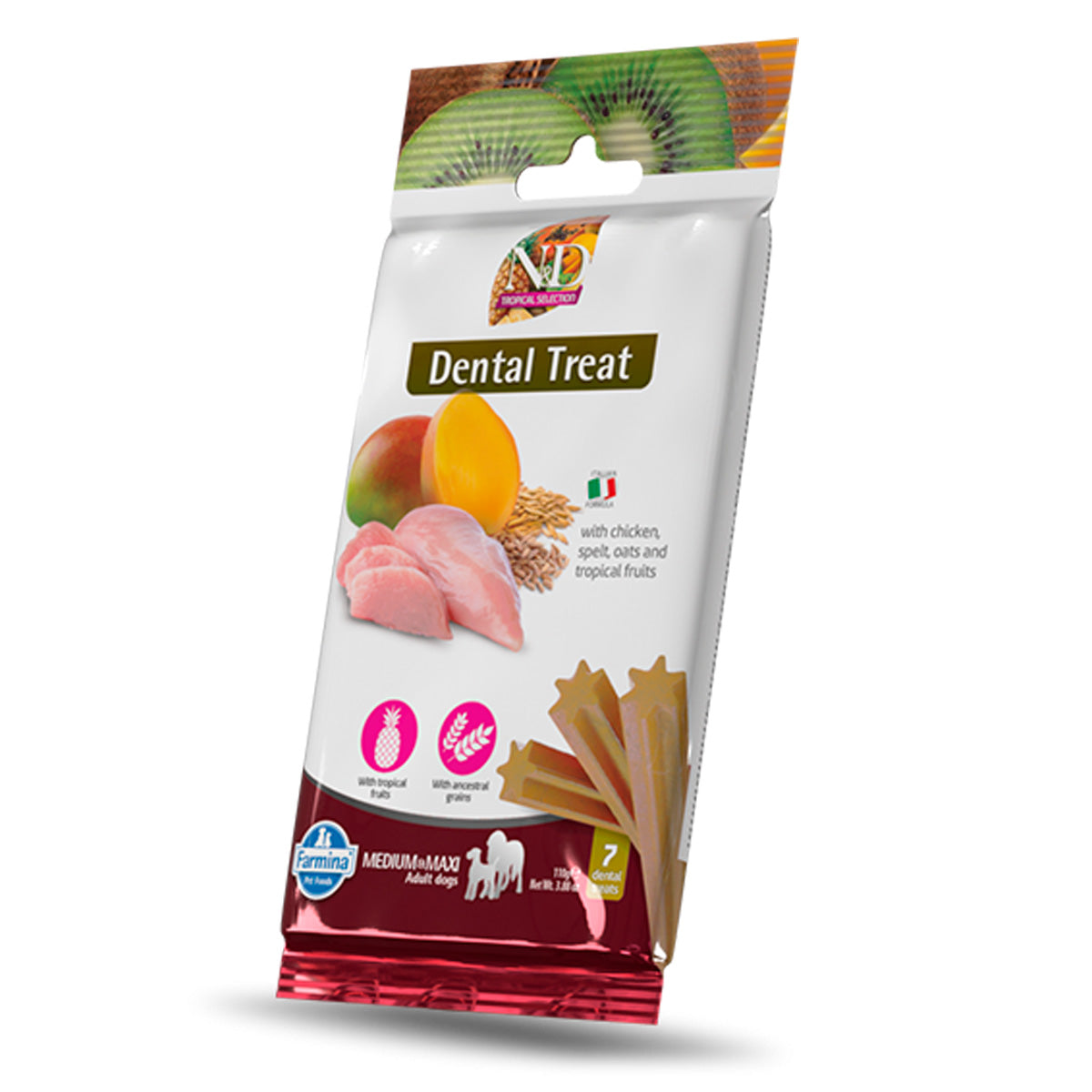 Przysmak dla psów Dental Treat nd Tropical Selection Chicken Adult Med/Max