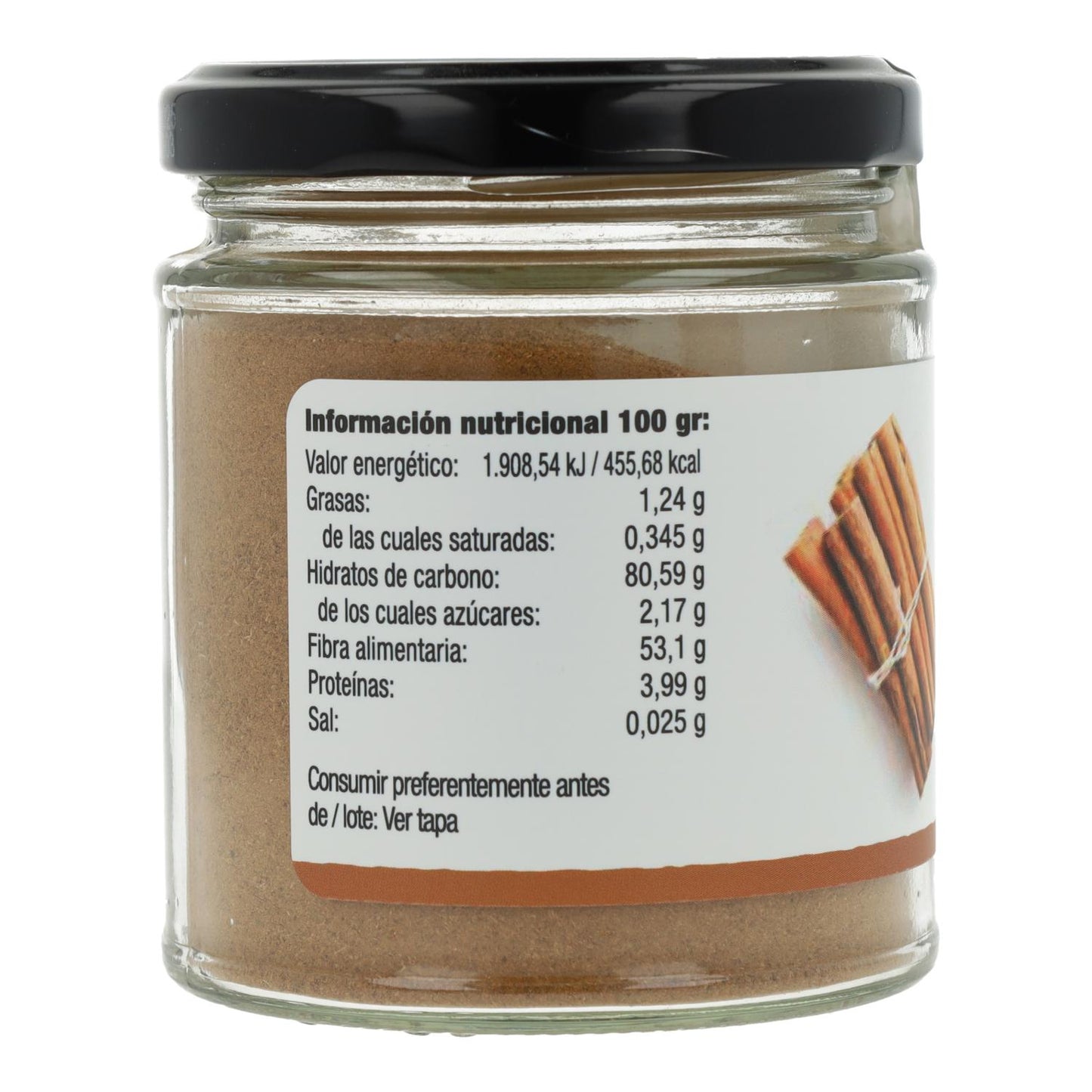 Cynamon cejloński w proszku Bio Vegetalia 80 g
