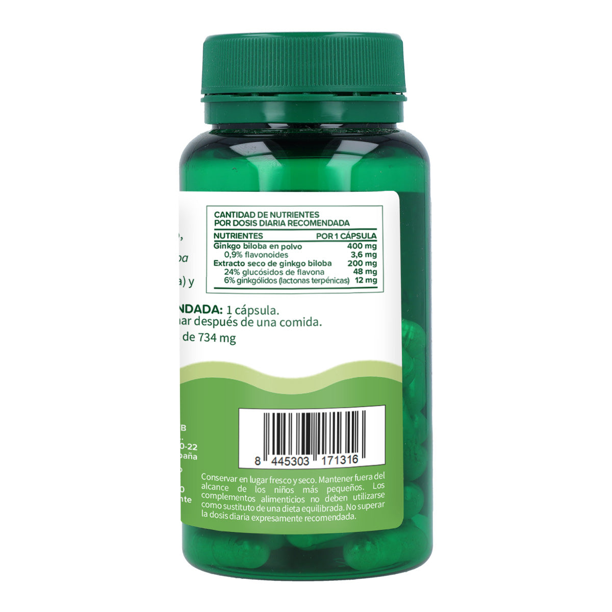 Ginkgo biloba Planet Orchard 60 kaps