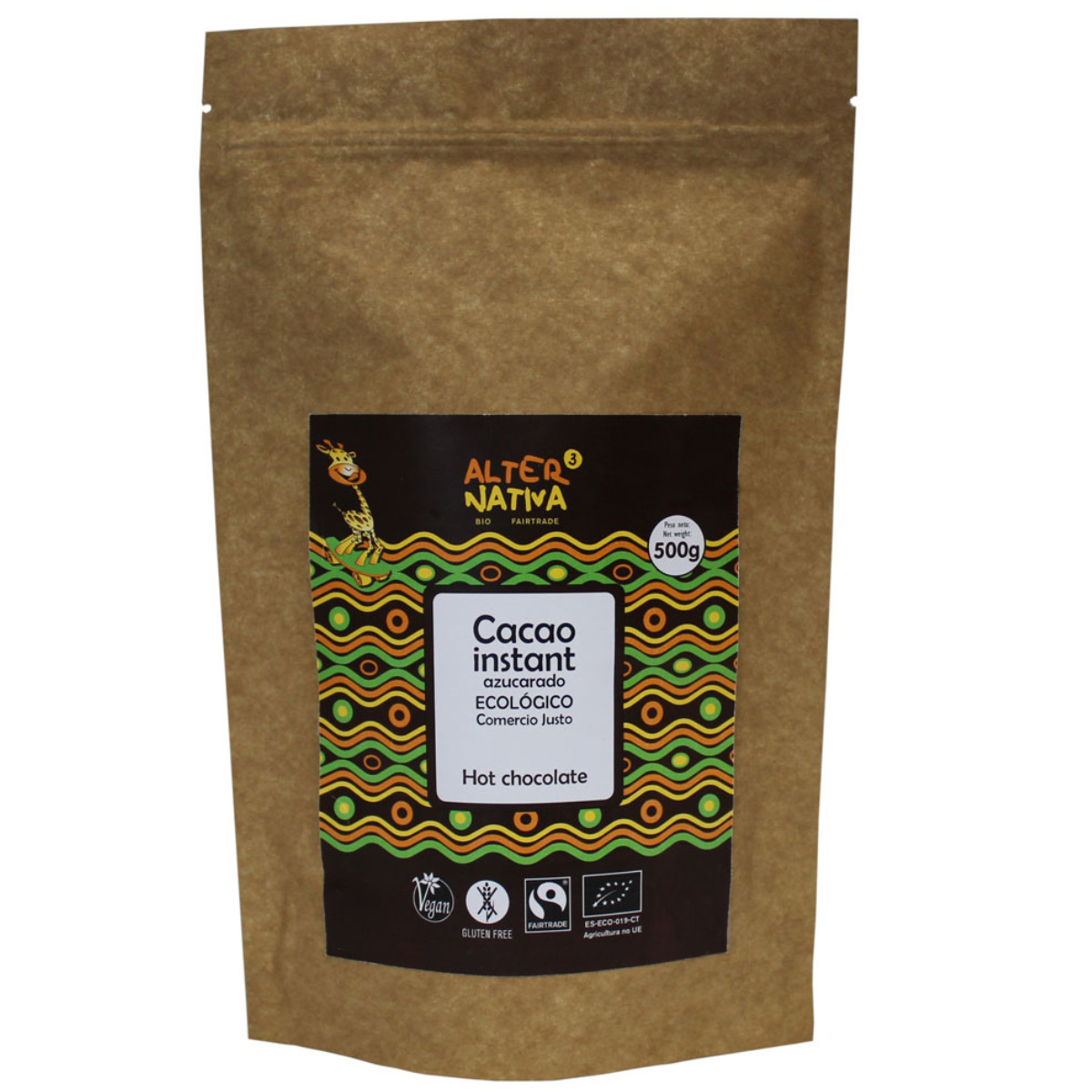 Cacao istantaneo biologico Alternativa, 500 g