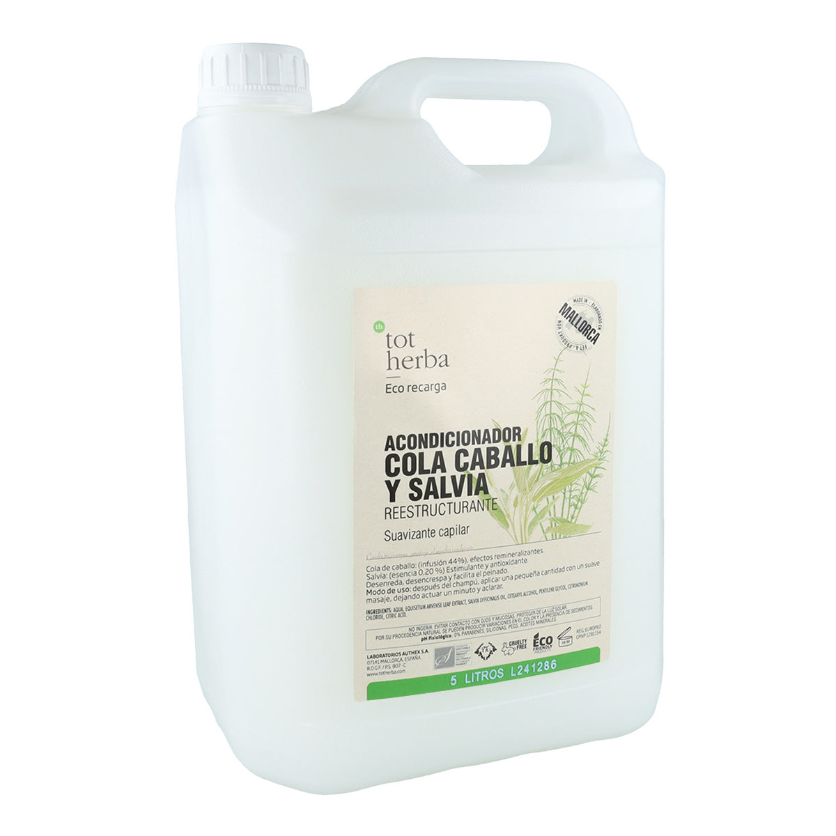 Balsamo alla cola di cavallo e salvia Tot Herba 5 L