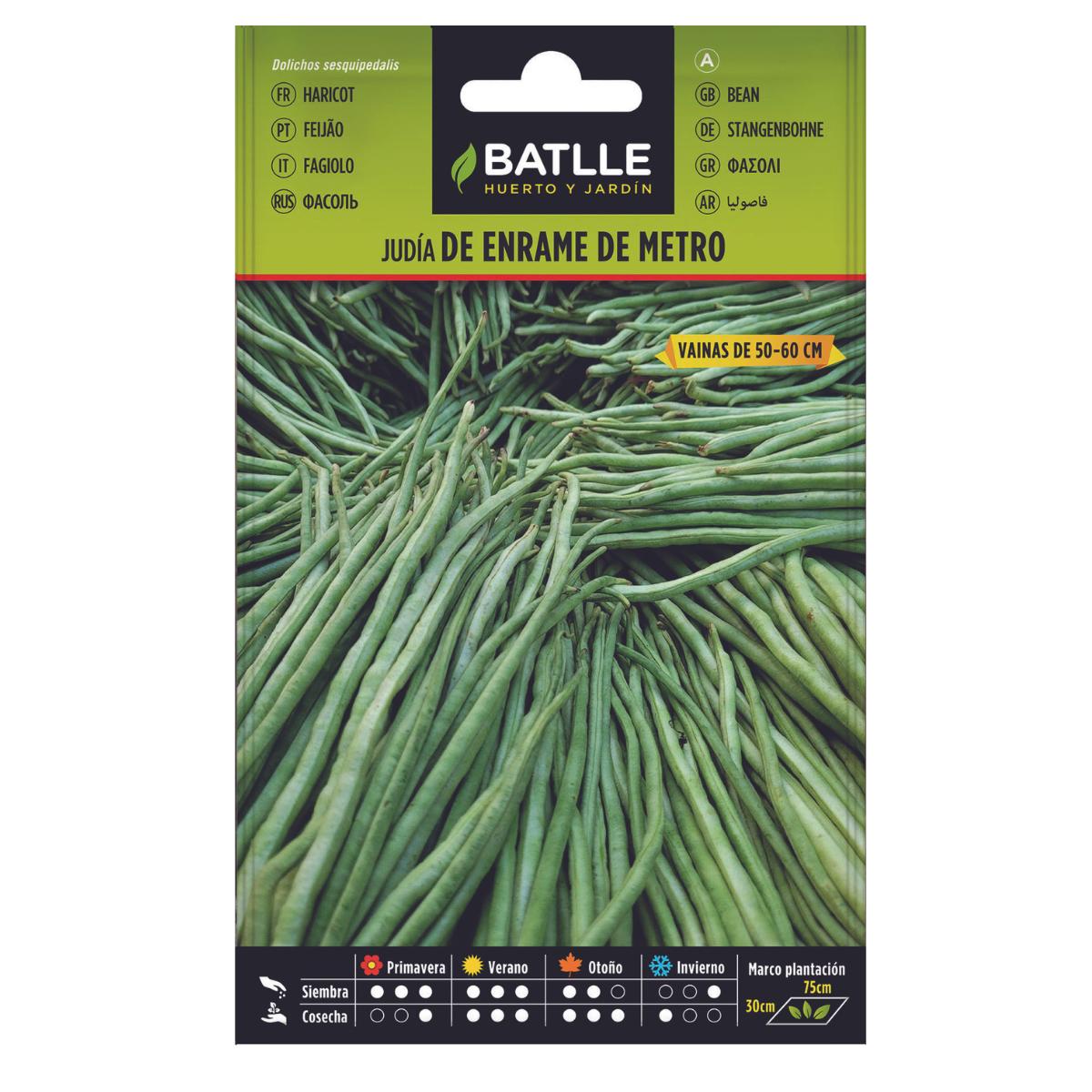 Graines de haricots à ramer Batlle