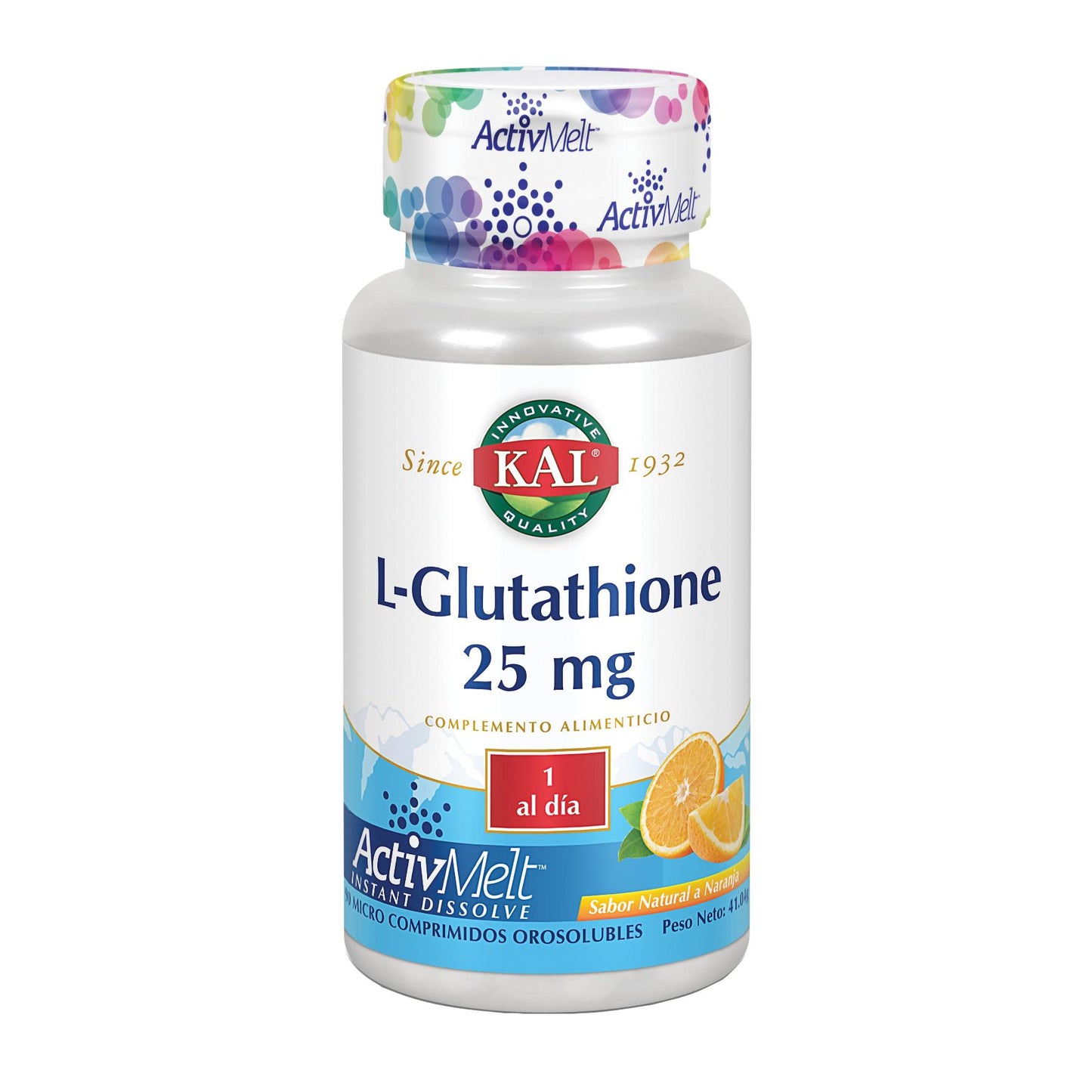 L-glutatione 25 mg Kal 30 capsule