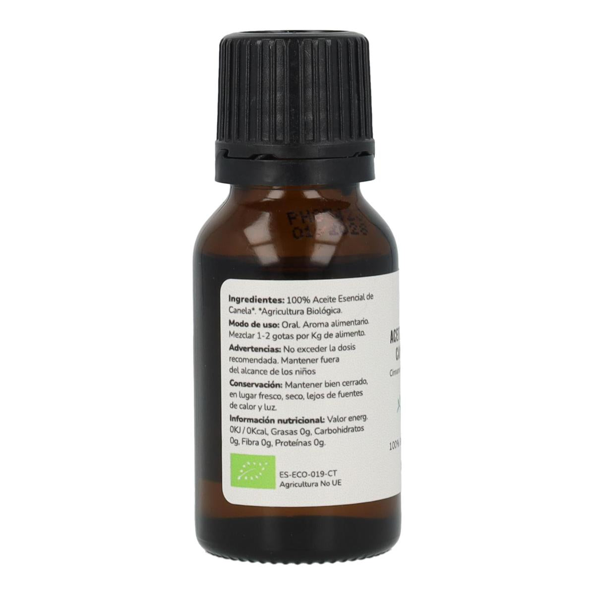 Olio essenziale di cannella Bio PLaneta Huerto 15 ml