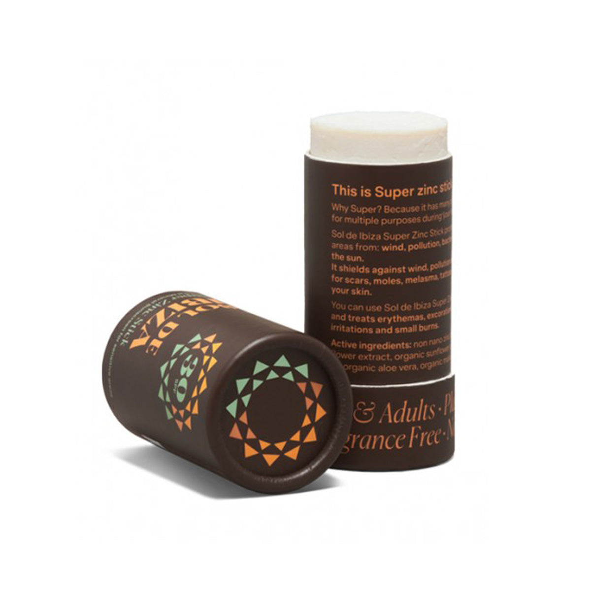 Sol de Ibiza SPF30 Sun Stick. Organic. 45 g stick.