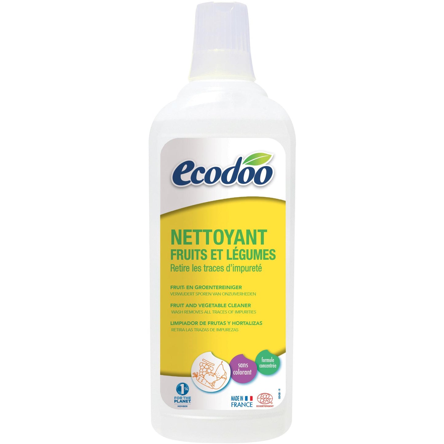 Obst- und Gemüsereiniger Ecodoo 750 ml