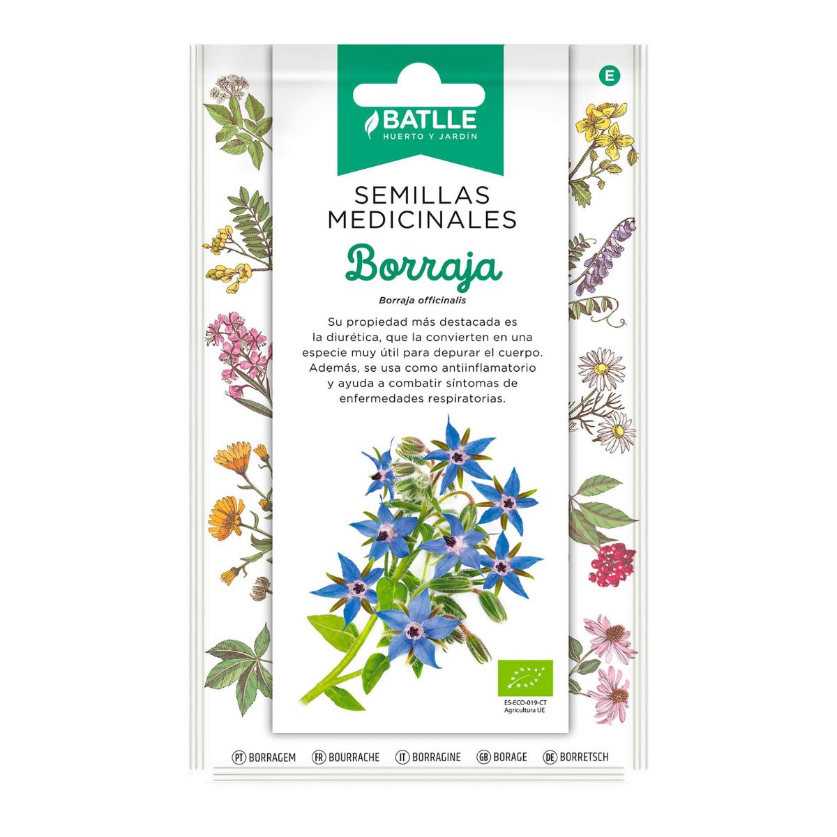 Batlle Organic Borage Seeds