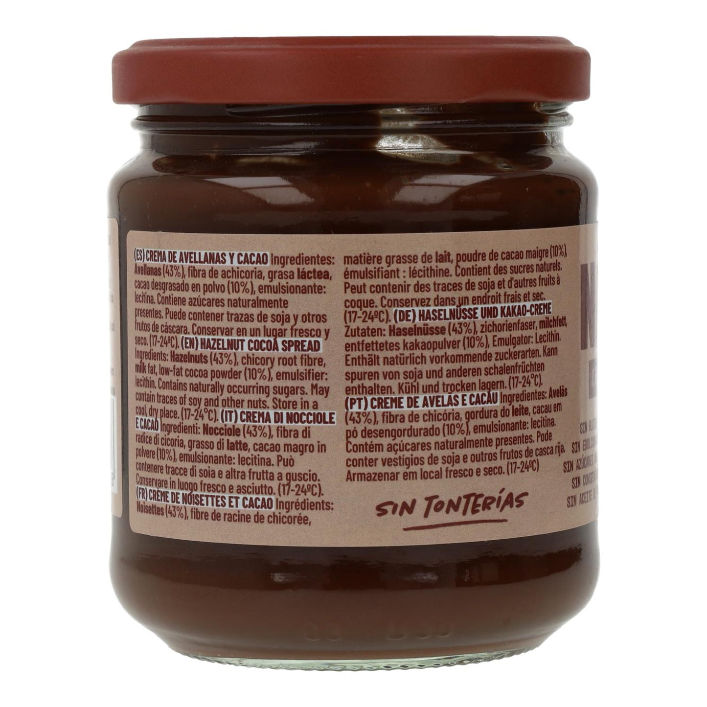 Crema di cacao e nocciole Natruly 285 g
