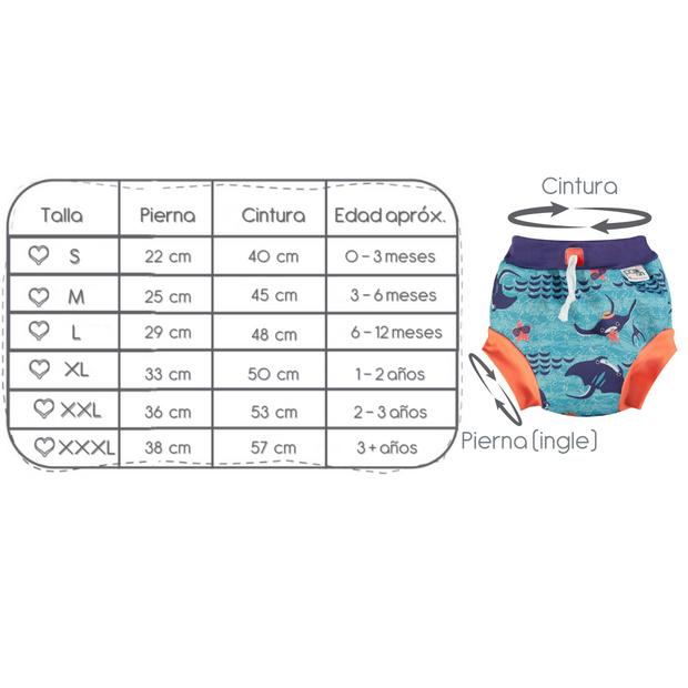 Costume da bagno per neonati Whale Shark XXXL