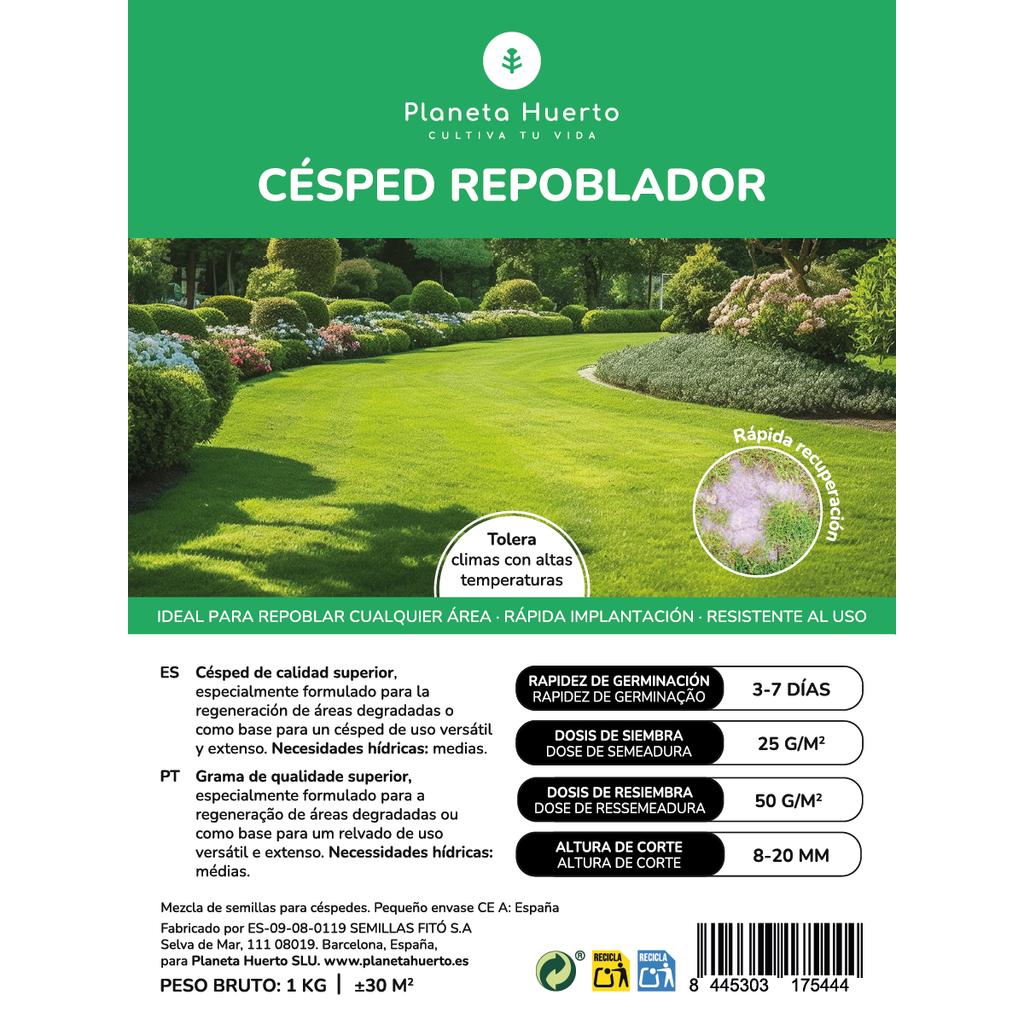 Semi di erba ripopolante Planeta Huerto 1 kg