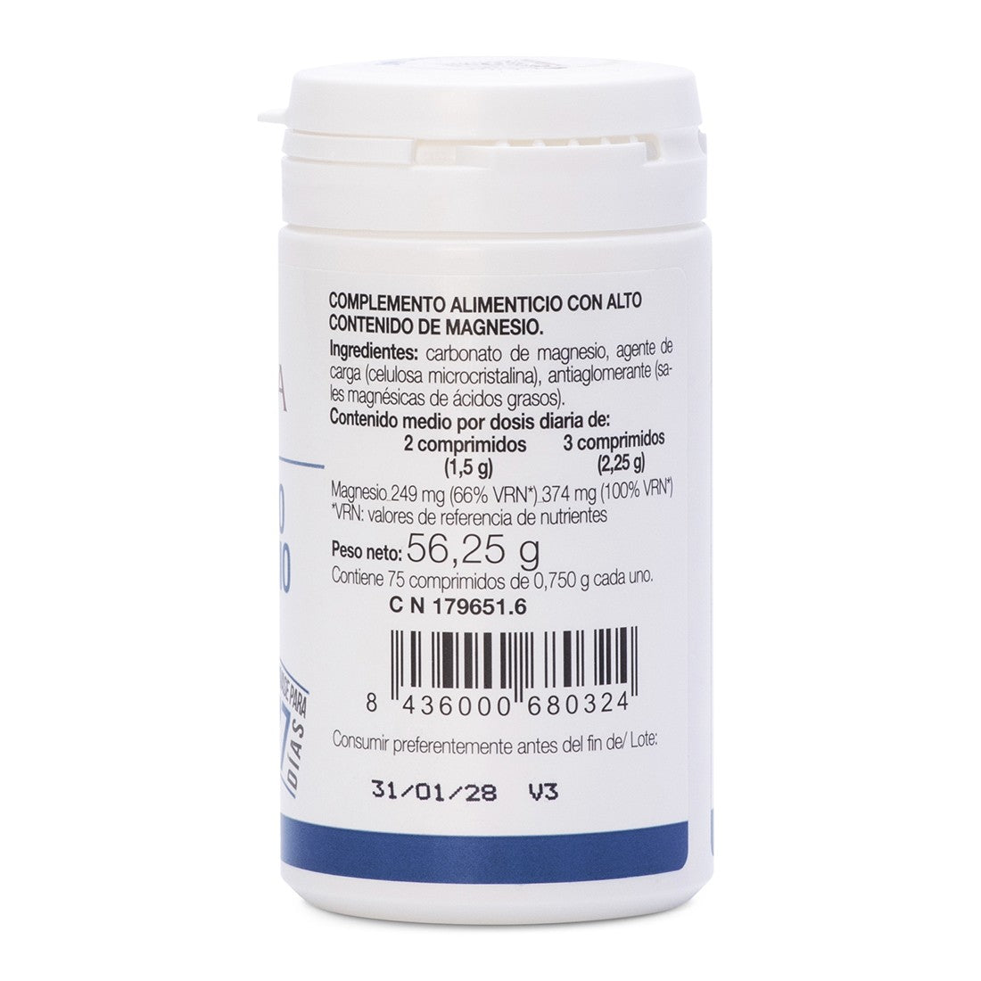 Magnesiumkarbonat Ana Maria LaJusticia 75 tabletter