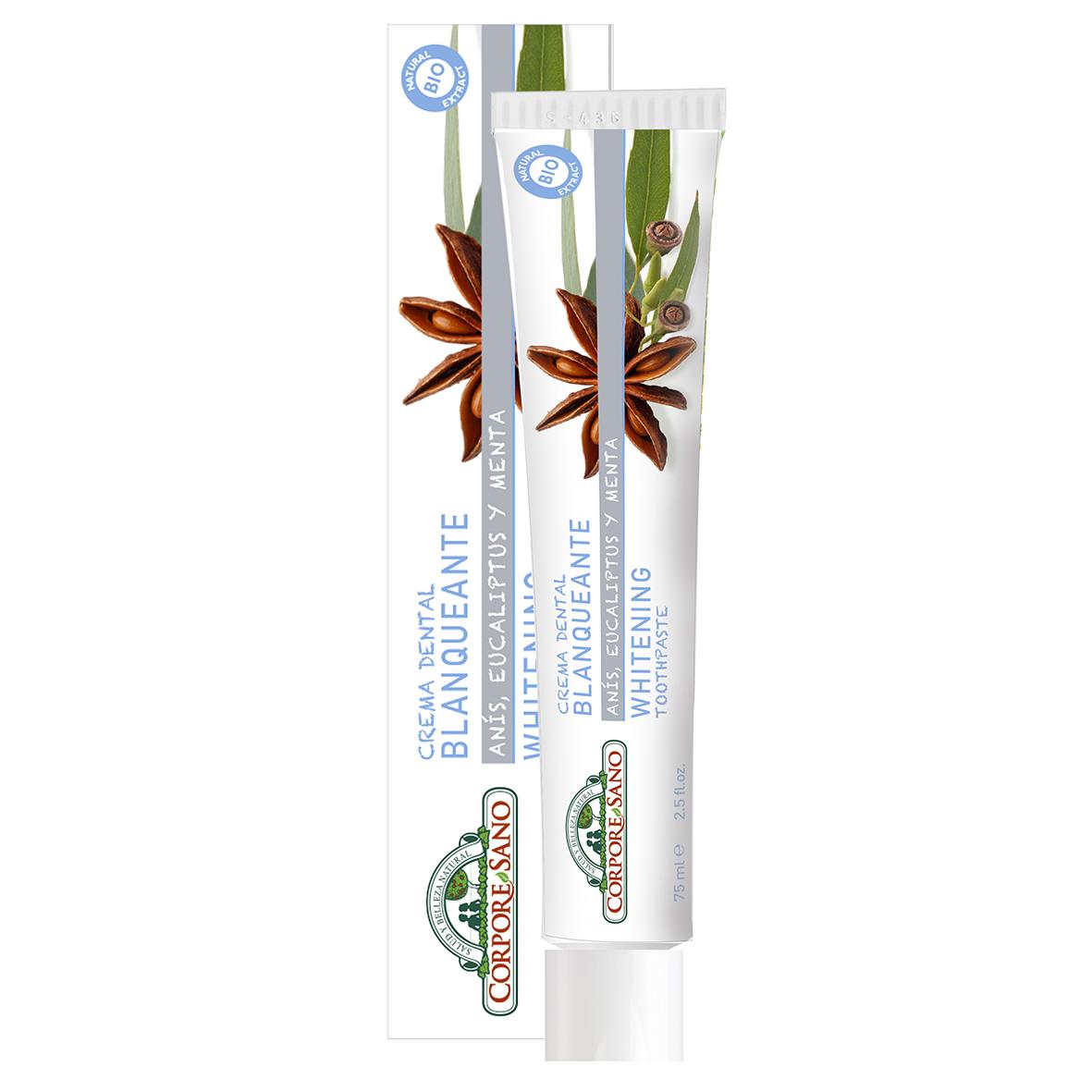 Corpore Sano Mint, Eucalyptus and Sage Whitening Toothpaste 75 ml