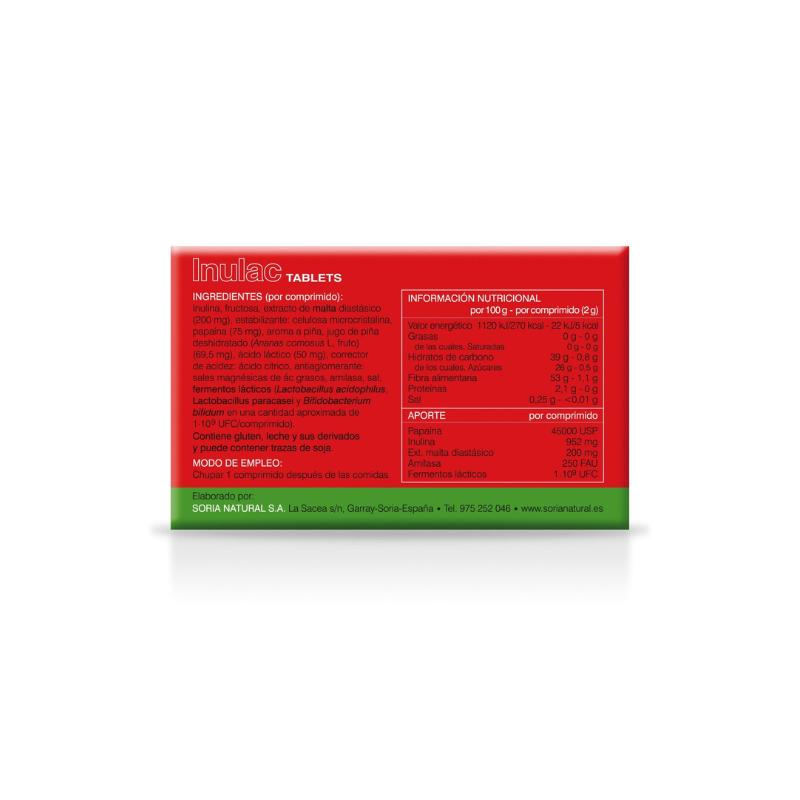 Inulac Soria Natural, 30 tabletek