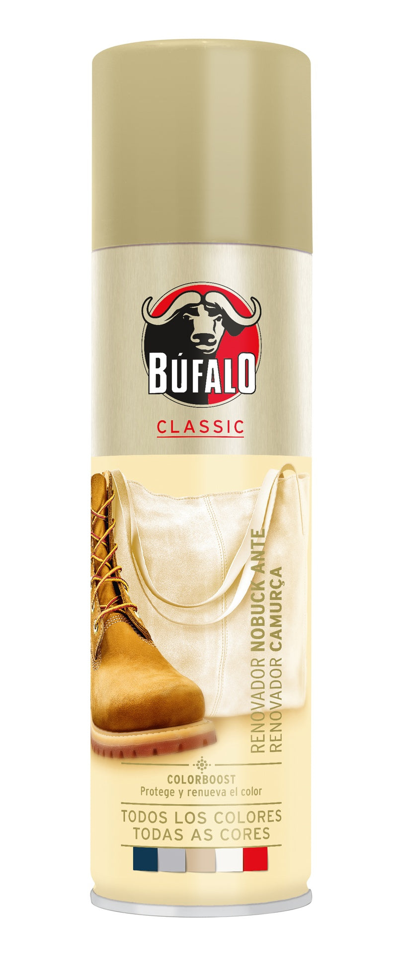 Spray rénovateur pour cuir et nubuck incolore Bufalo 250 ml