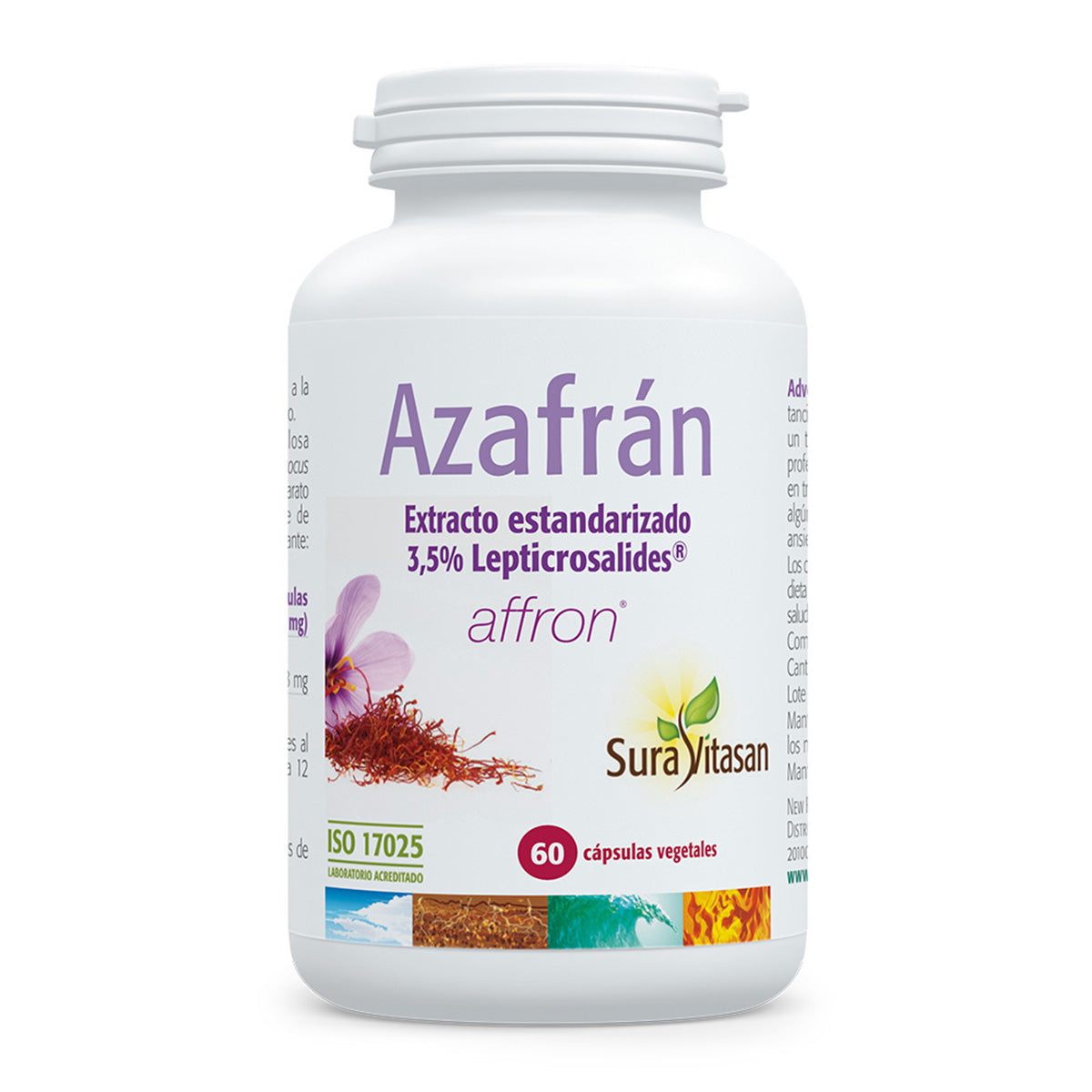 Safran, Sura Vitasan, 60 gélules
